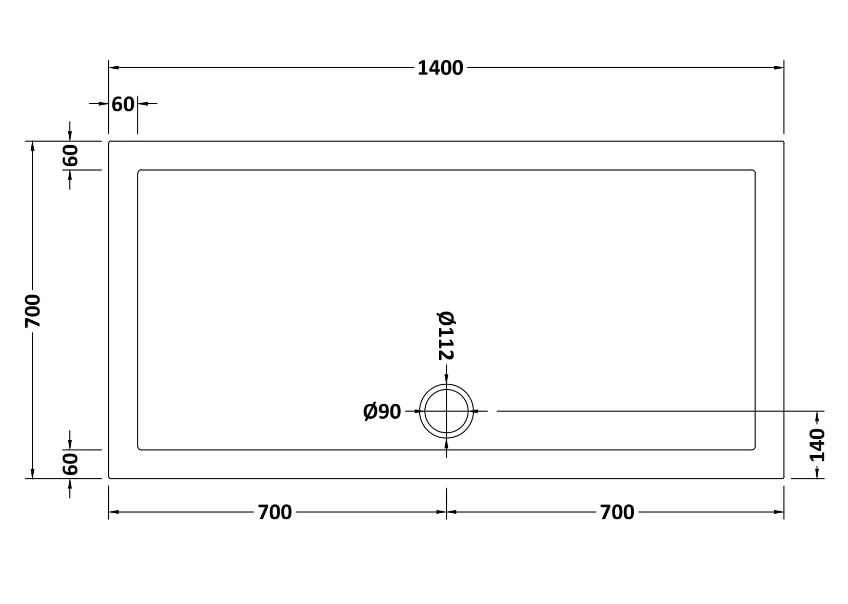 8mm Glass Walk In Wetroom Screen and Hinged Return Screen and Shower Tray - Choice of Size and Finish - Image 106