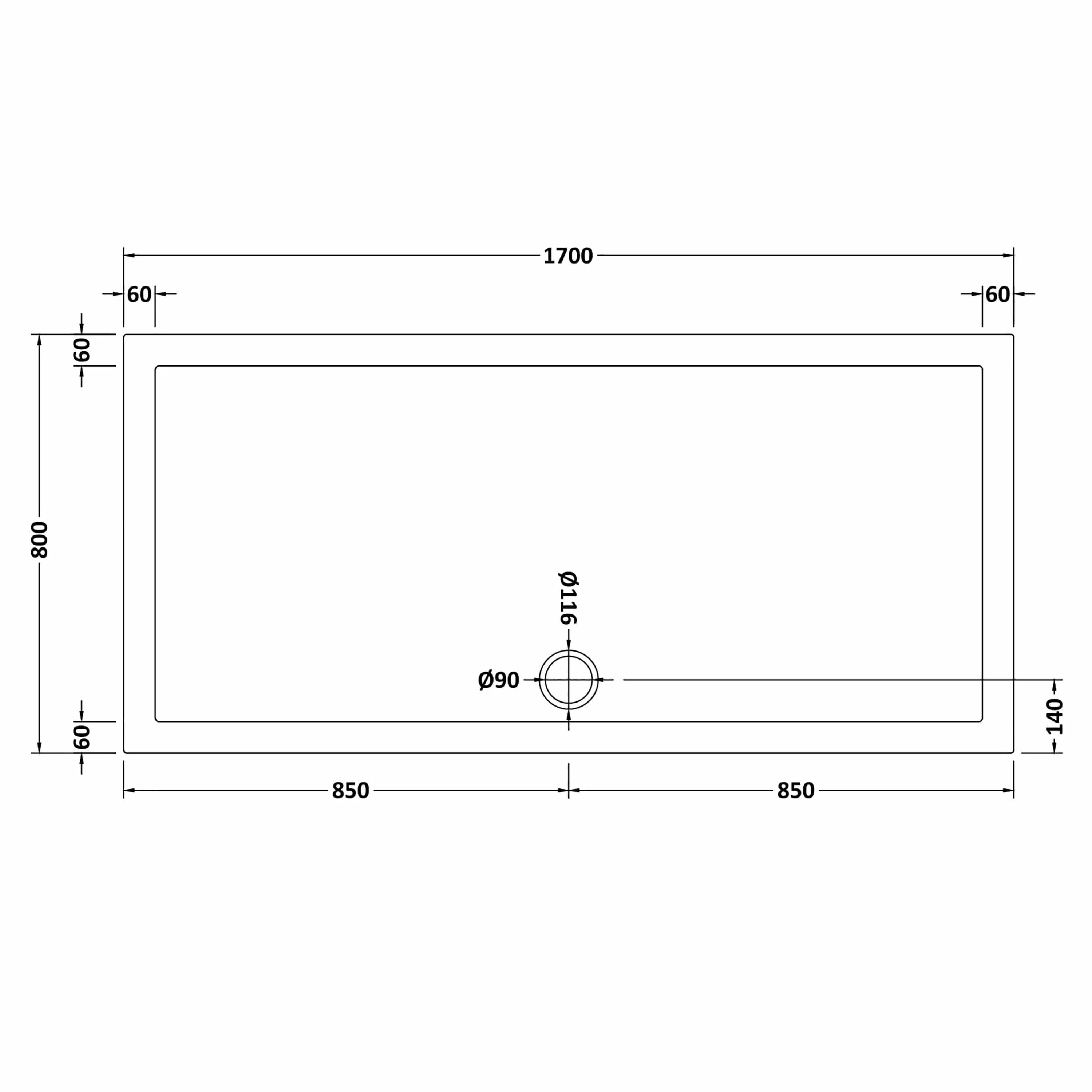 8mm Glass Walk In Wetroom Screen and Hinged Return Screen and Shower Tray - Choice of Size and Finish - Image 127