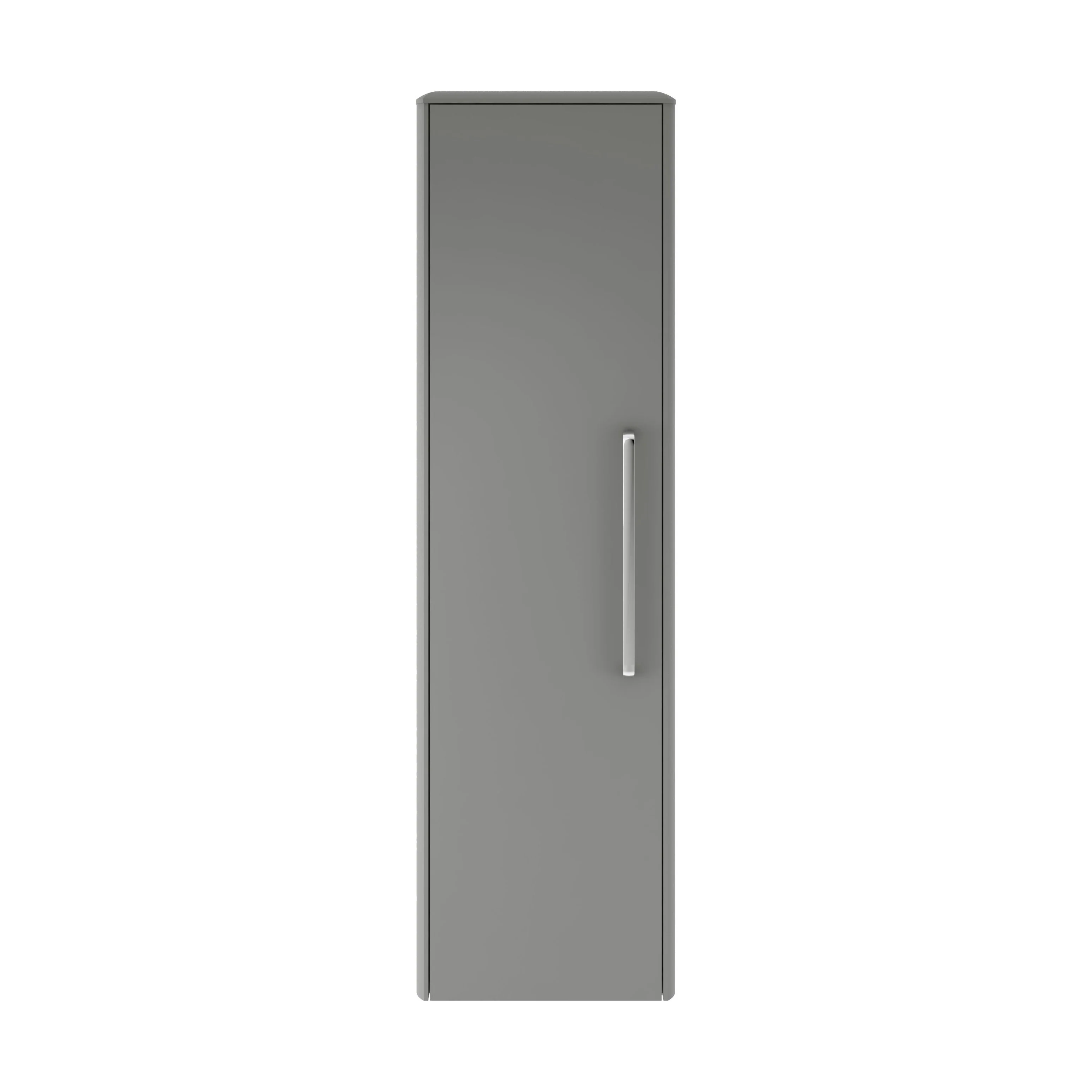 Croxden Tall Wall Mounted Bathroom Storage Unit - 1200 x 350 x 250mm - Image 3