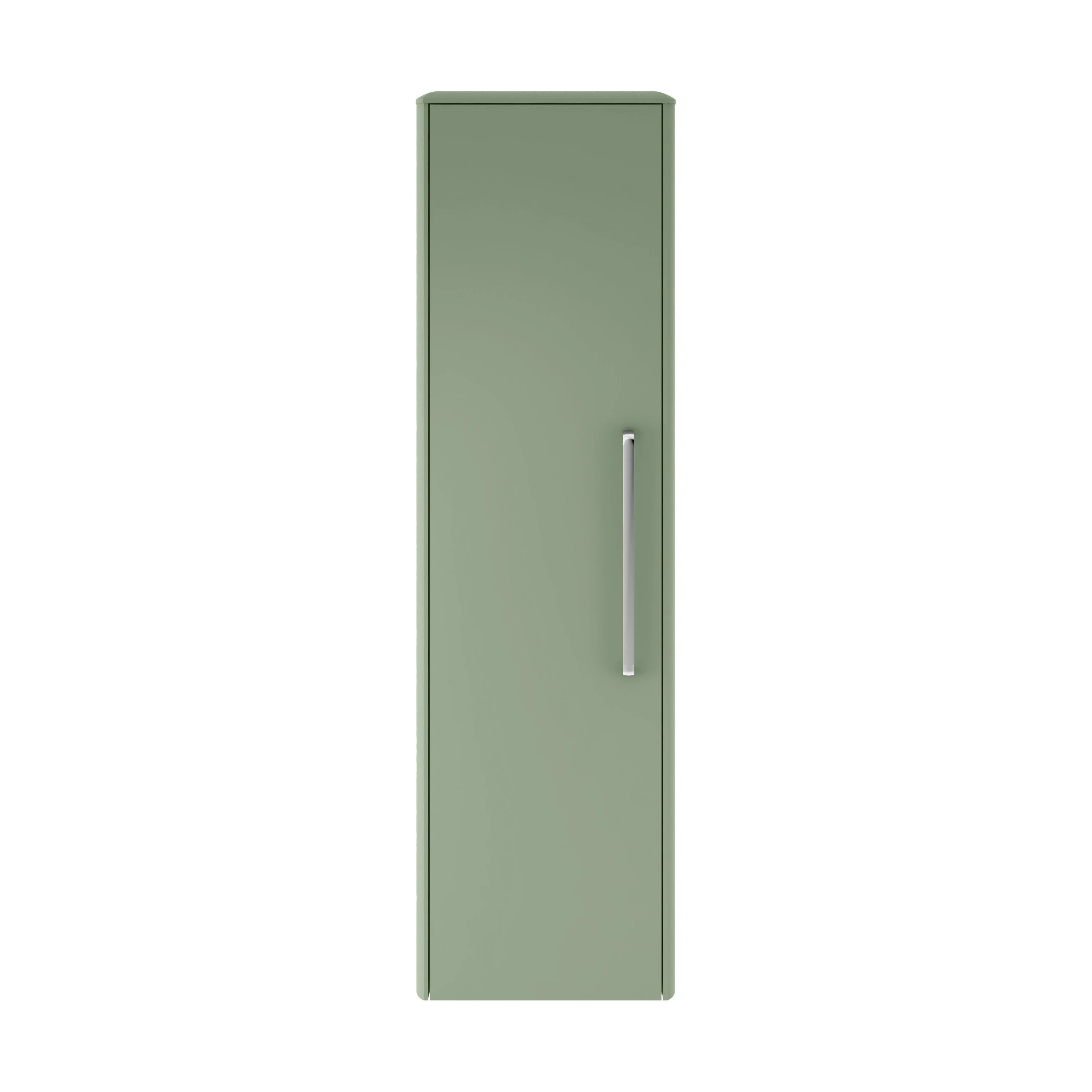 Croxden Tall Wall Mounted Bathroom Storage Unit - 1200 x 350 x 250mm - Image 4
