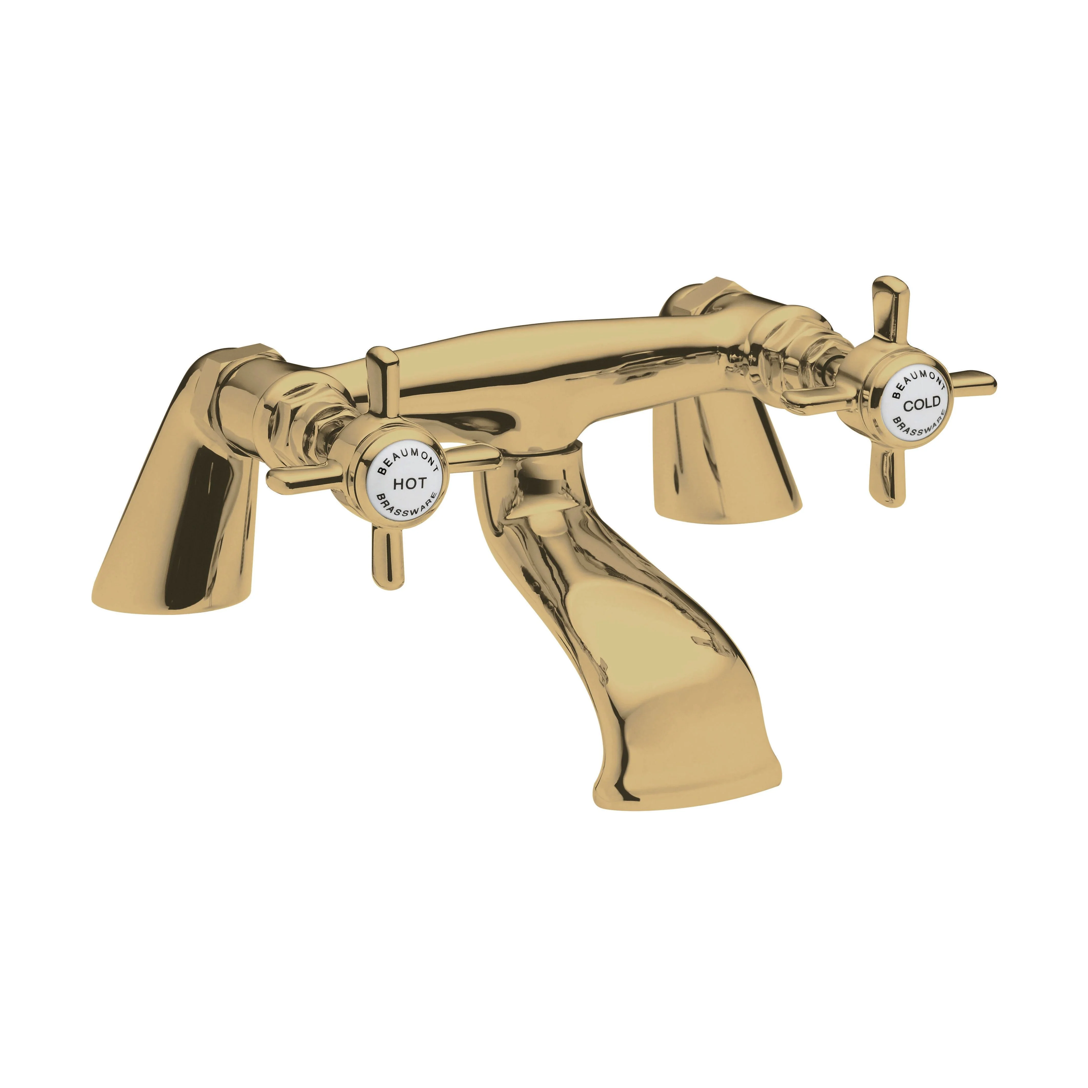 Balterley Hanchurch Bath Filler Tap - Chrome or Brushed Brass