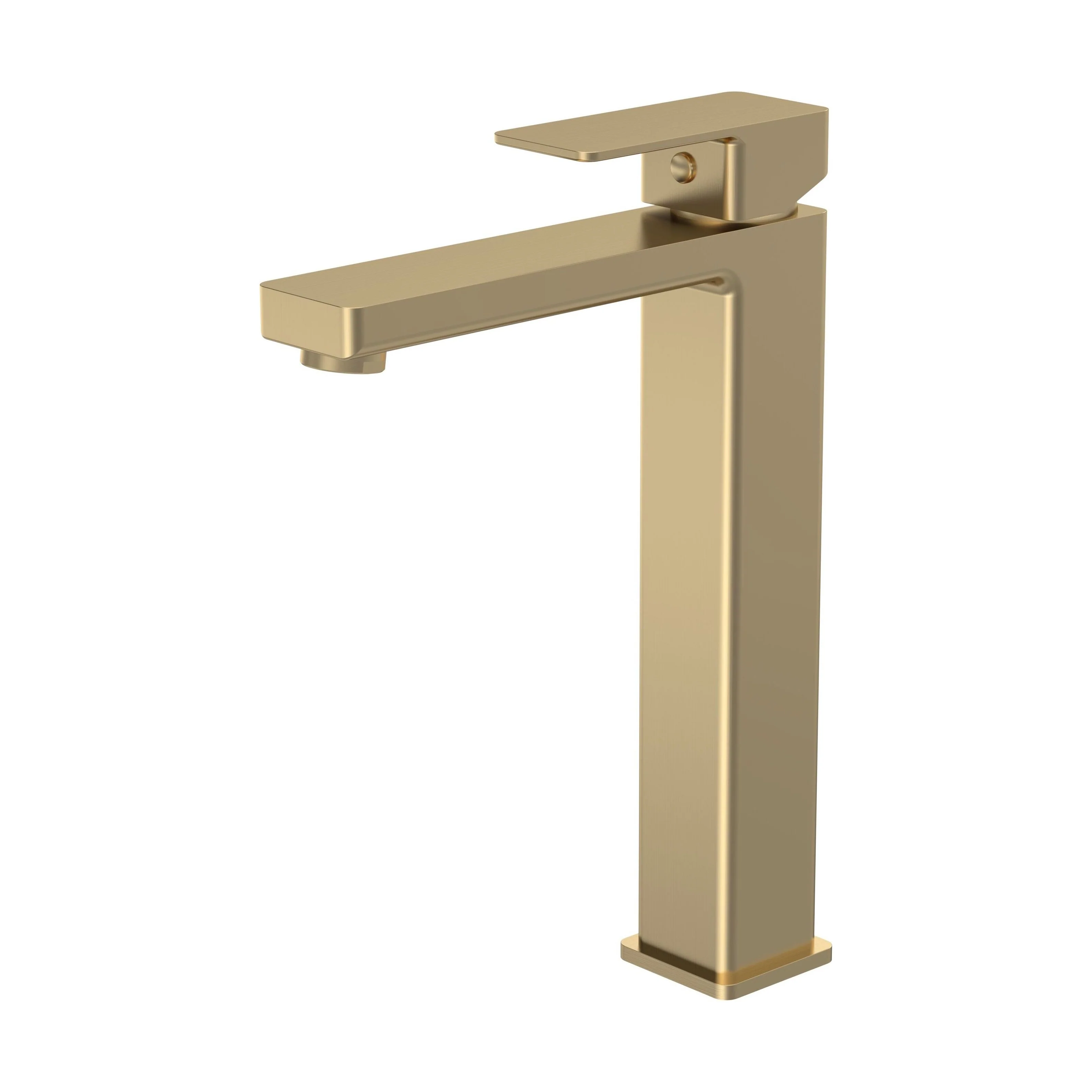 Milldale Contemporary Square Tall High Rise Mono Basin Mixer Tap - Choice of Finish - Image 3