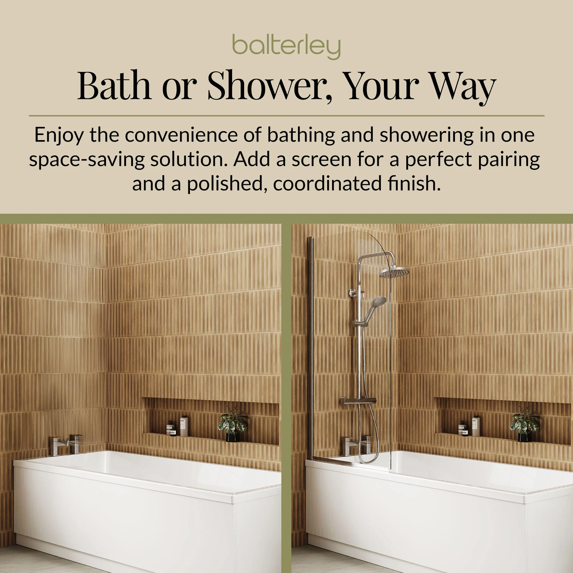 Contemporary Square Single Ended Bath Tub & Leg Set - Multiple Sizes - Image 11