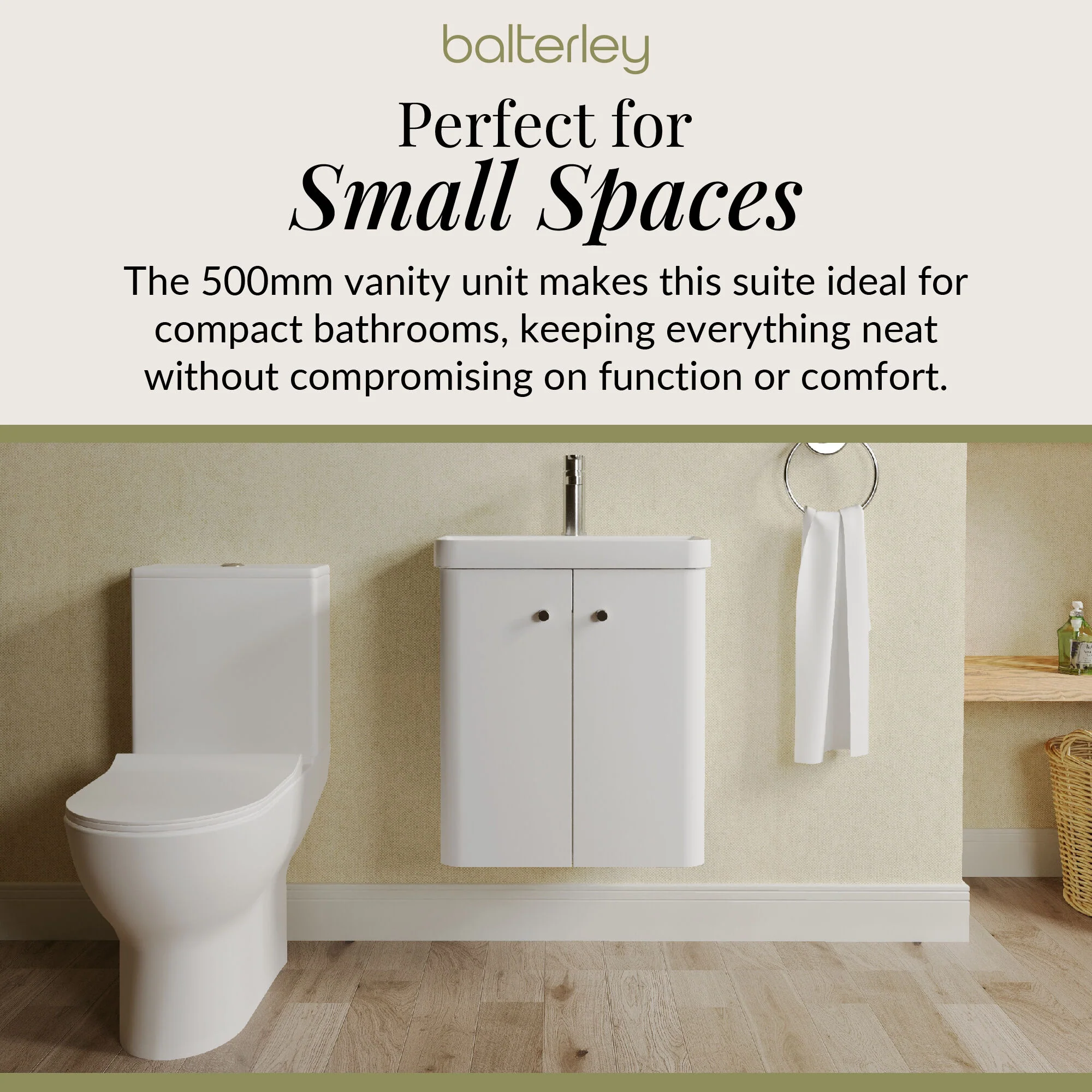 Curve Cloakroom Set - Wall Hung Vanity Basin Unit, Toilet and Mono Basin Mixer Tap - Image 34