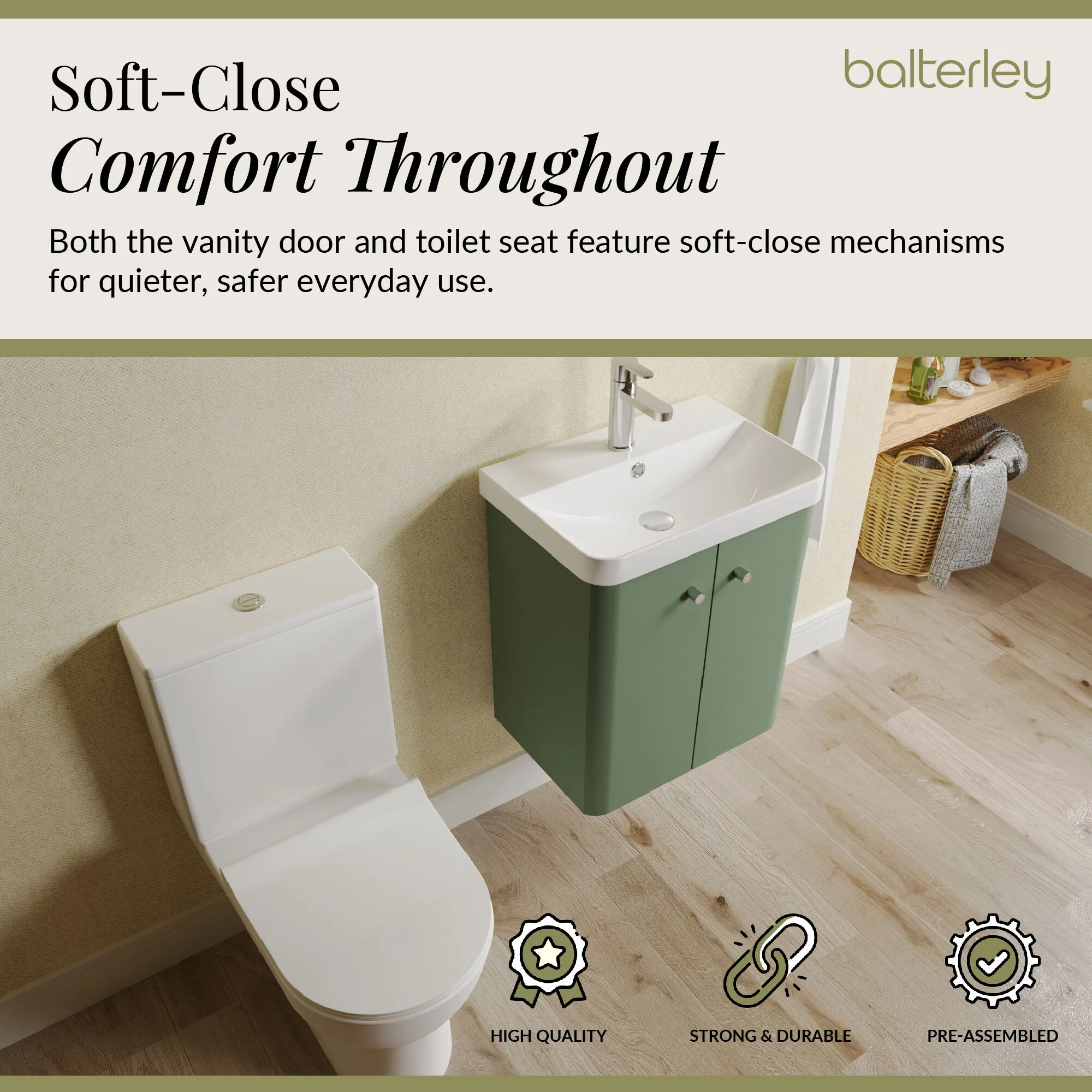 Curve Cloakroom Set - Wall Hung Vanity Basin Unit, Toilet and Mono Basin Mixer Tap - Image 44