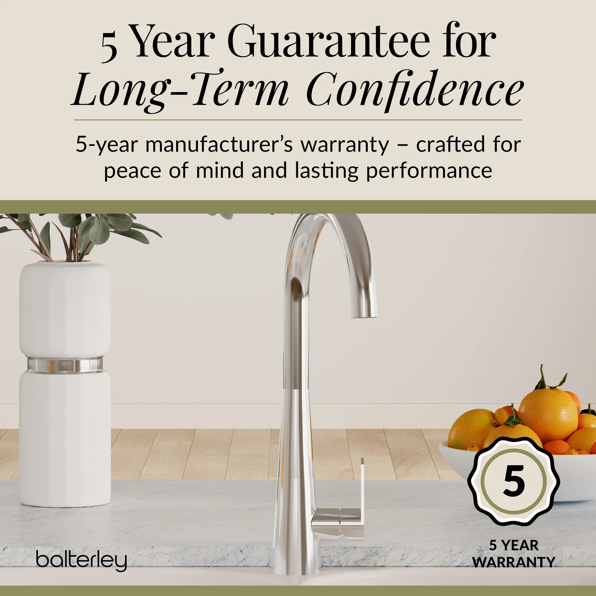 Contemporary Kitchen Mono Sink Mixer Tap – Choice of Finishes & Handle Styles - Image 42