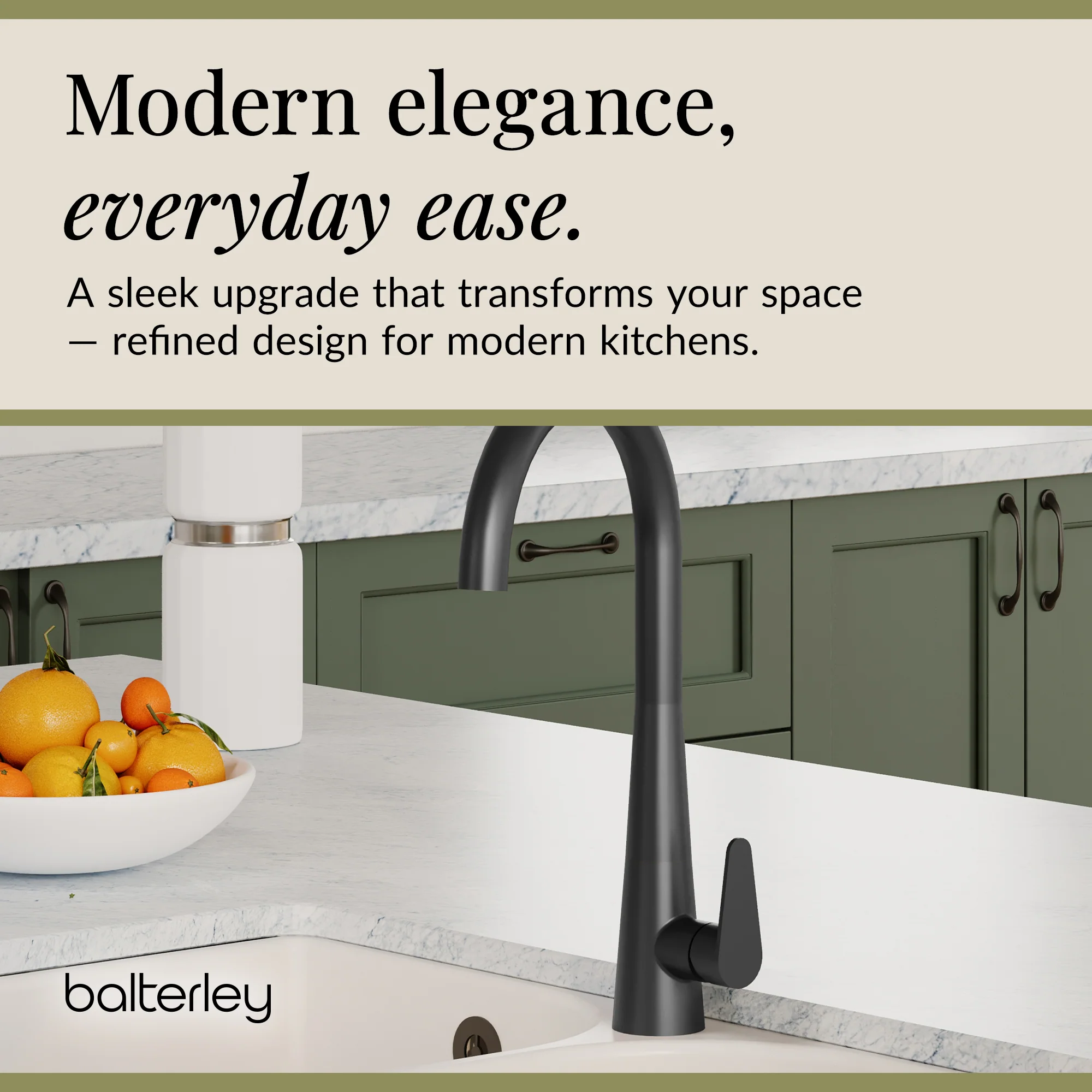 Contemporary Kitchen Mono Sink Mixer Tap – Choice of Finishes & Handle Styles - Image 53