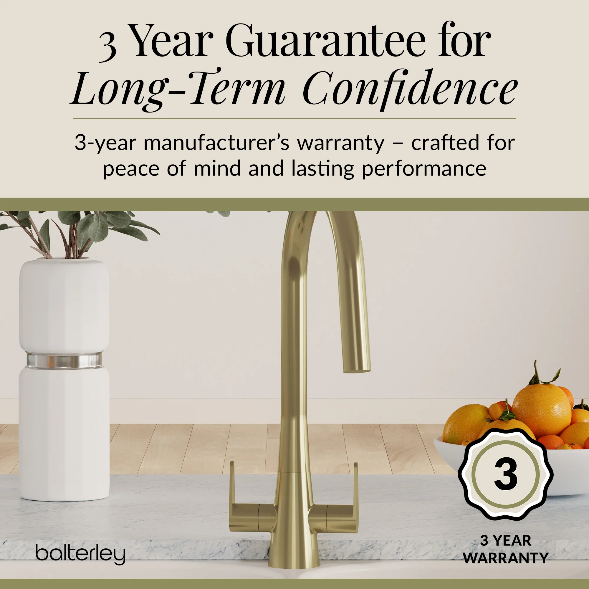 Contemporary Kitchen Mono Sink Mixer Tap – Choice of Finishes & Handle Styles - Image 71