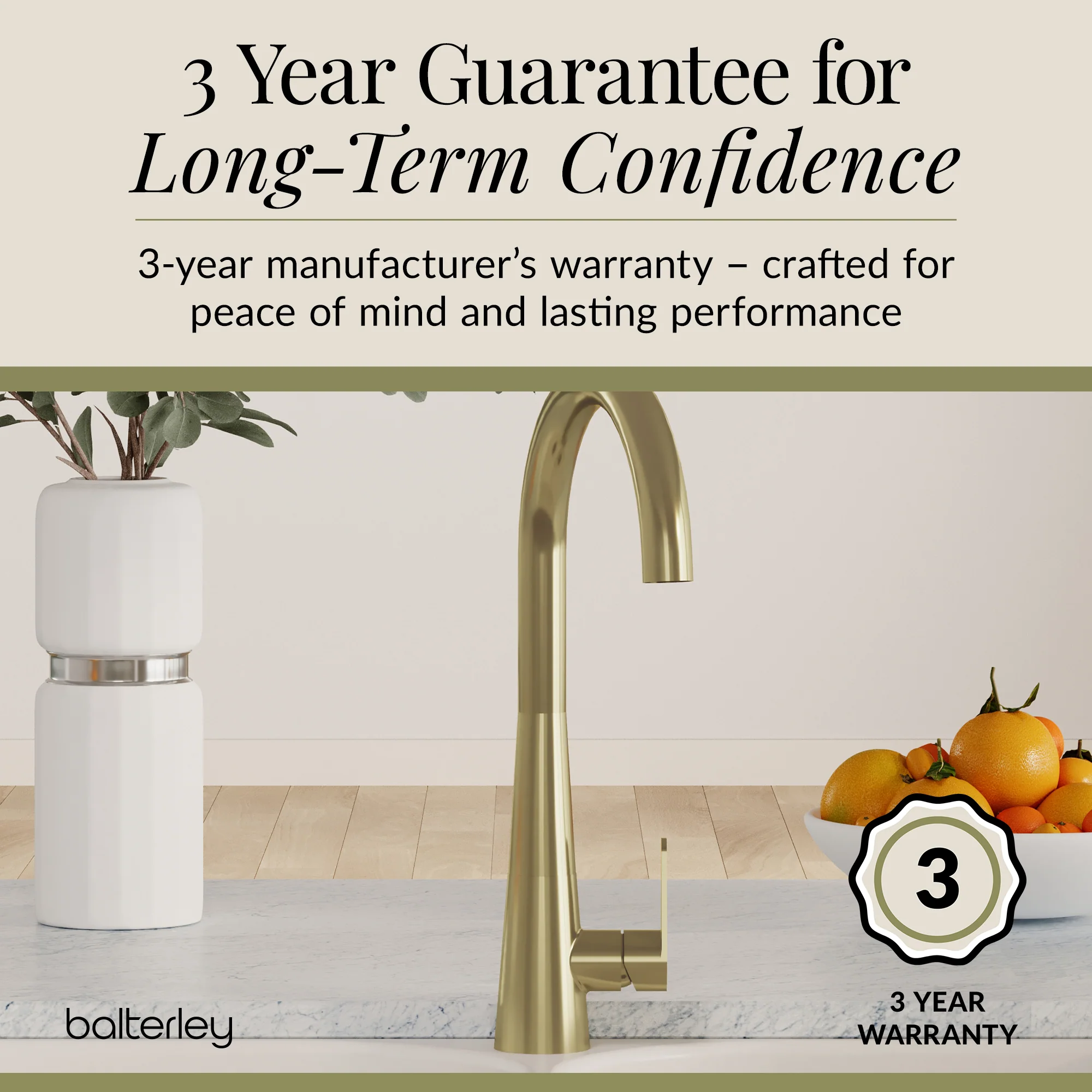 Contemporary Kitchen Mono Sink Mixer Tap – Choice of Finishes & Handle Styles - Image 80