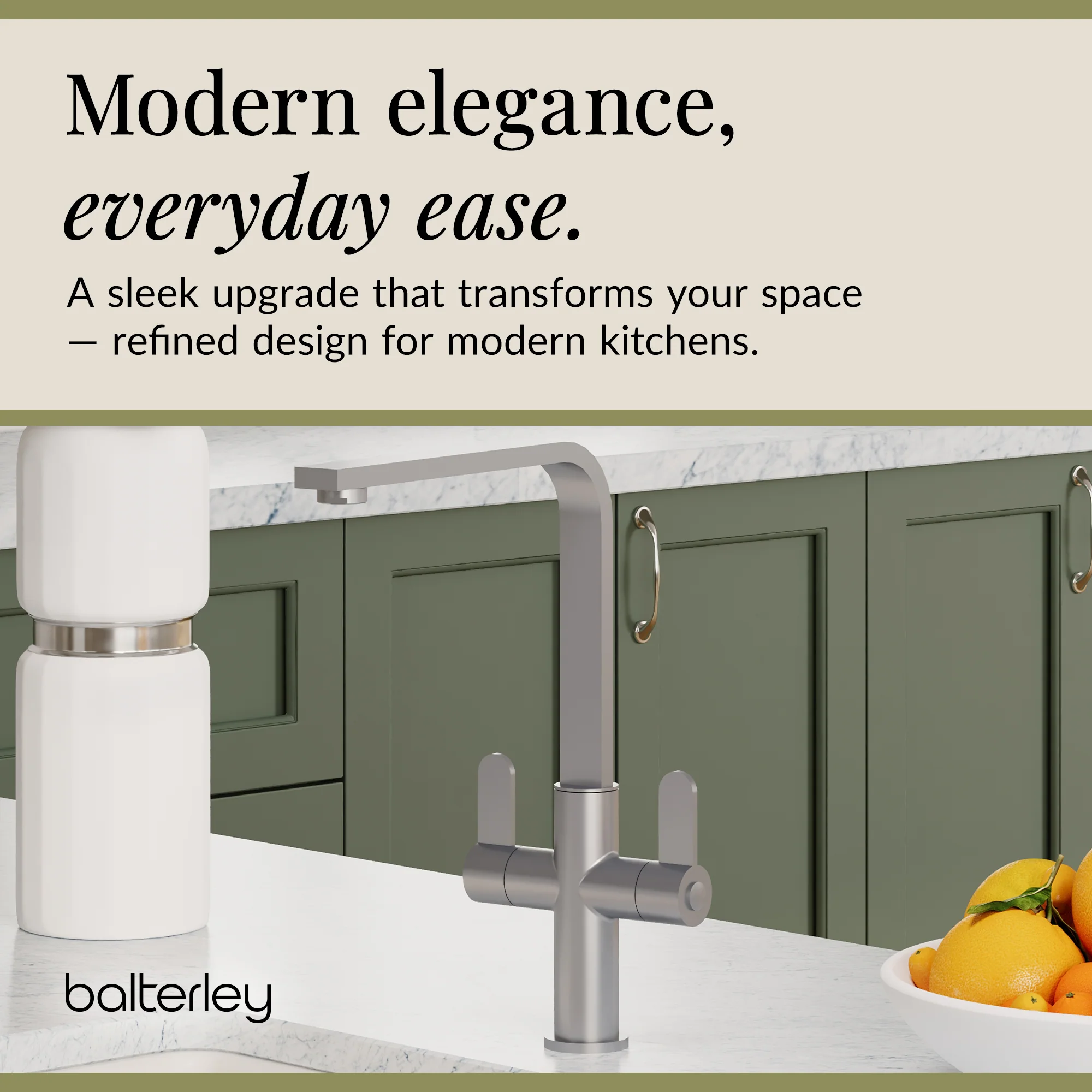 Chara Kitchen Mono Mixer Tap - Multiple Lever and Finishes Available - Image 78
