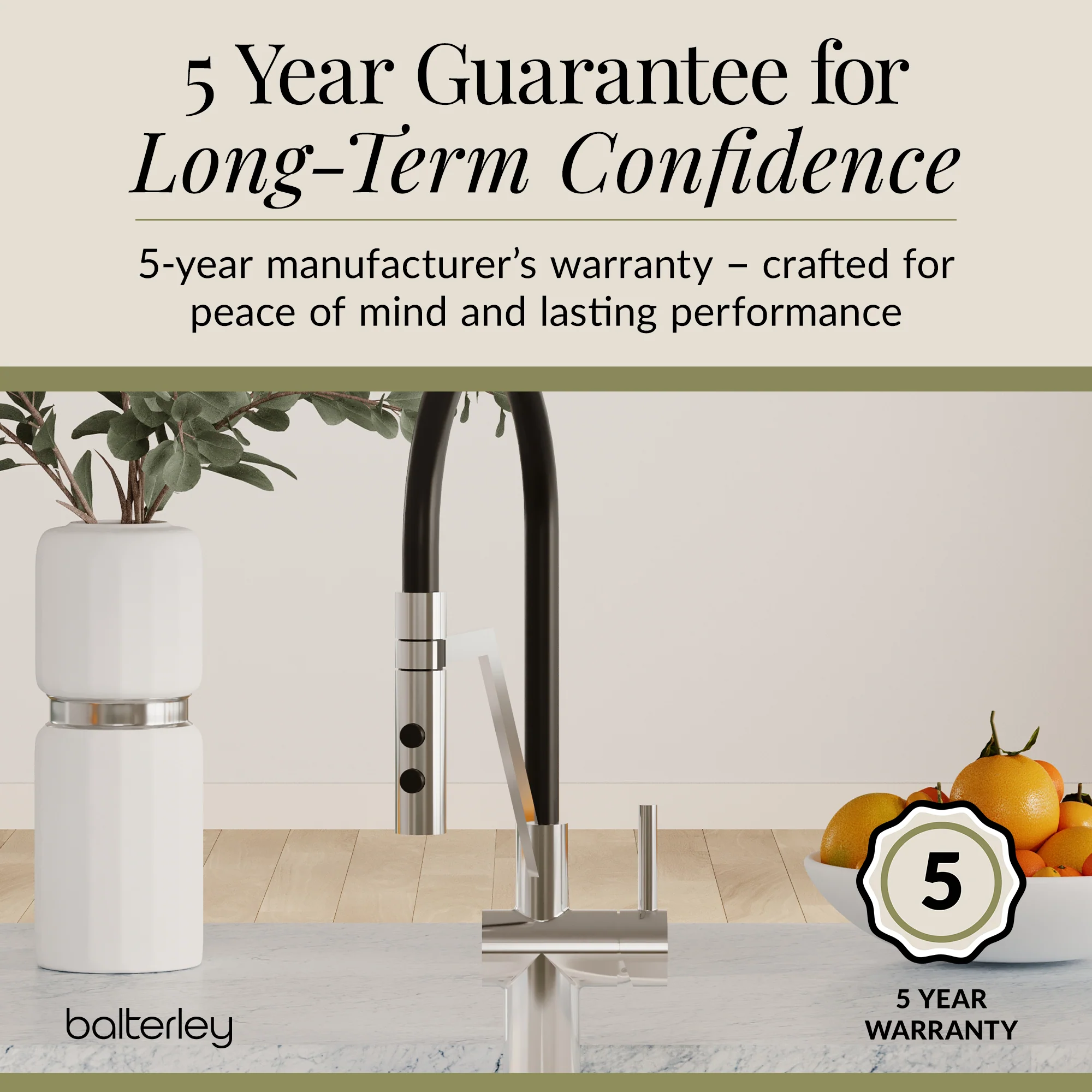 Rana Kitchen Mono Mixer Tap with Multiple Finish and Handle Options Available - Image 16