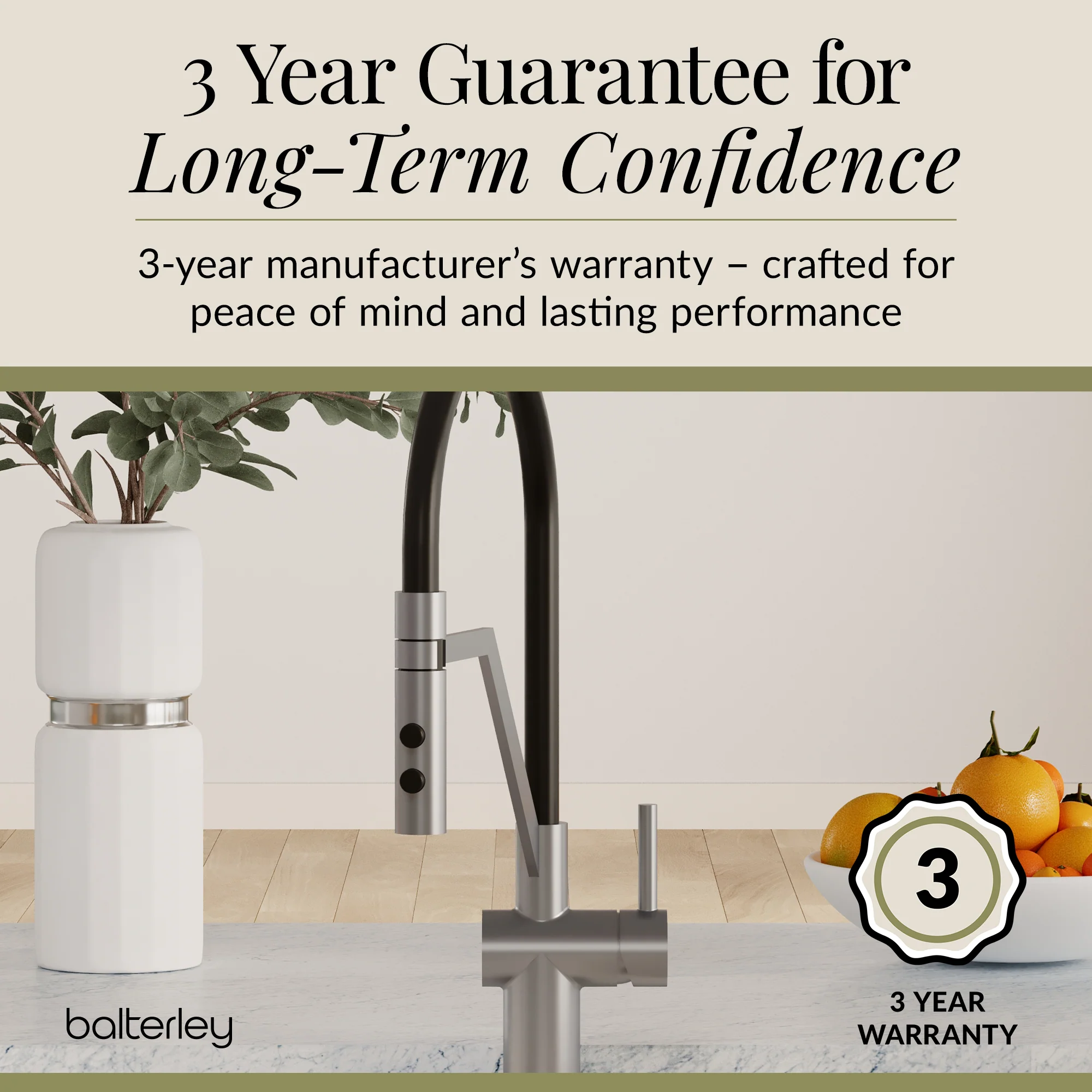 Rana Kitchen Mono Mixer Tap with Multiple Finish and Handle Options Available - Image 40