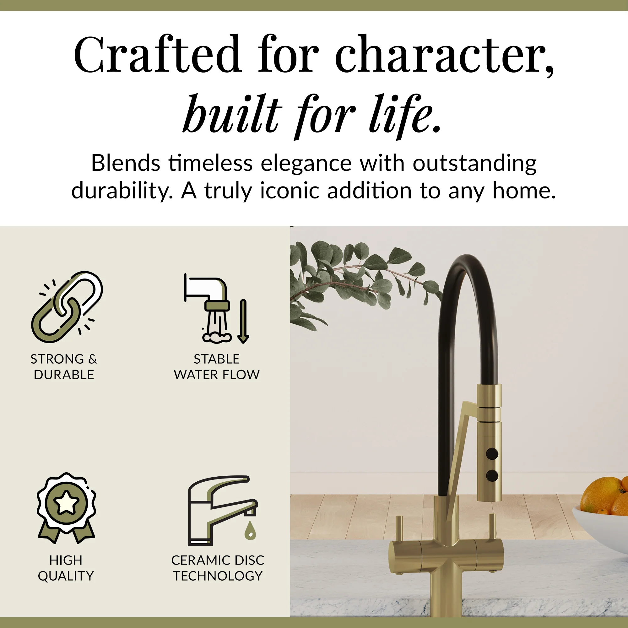 Rana Kitchen Mono Mixer Tap with Multiple Finish and Handle Options Available - Image 51