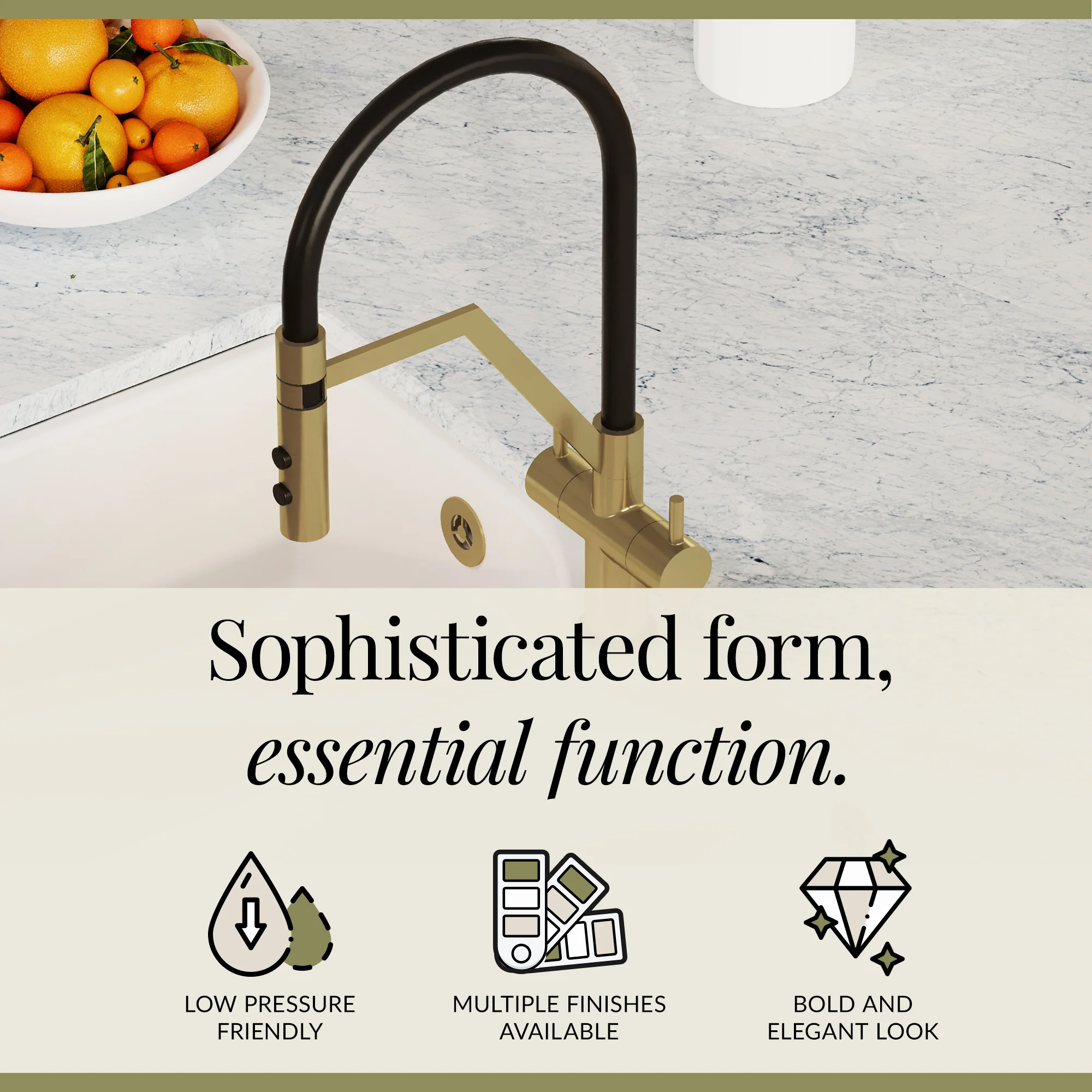 Rana Kitchen Mono Mixer Tap with Multiple Finish and Handle Options Available - Image 52