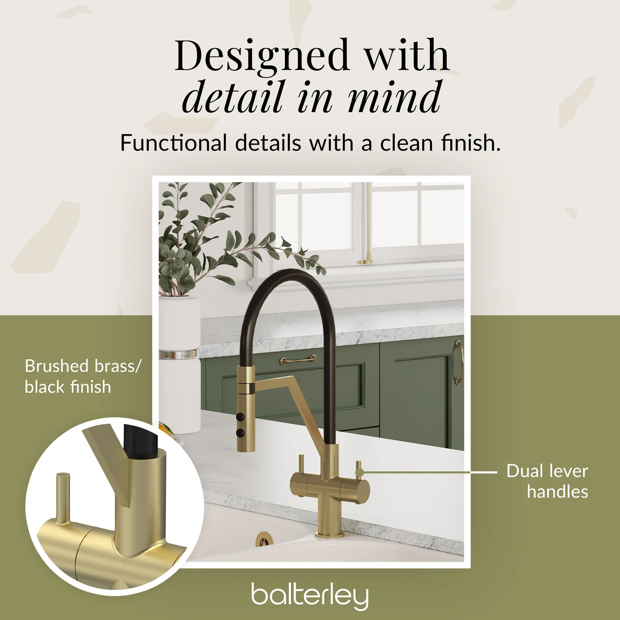 Rana Kitchen Mono Mixer Tap with Multiple Finish and Handle Options Available - Image 54