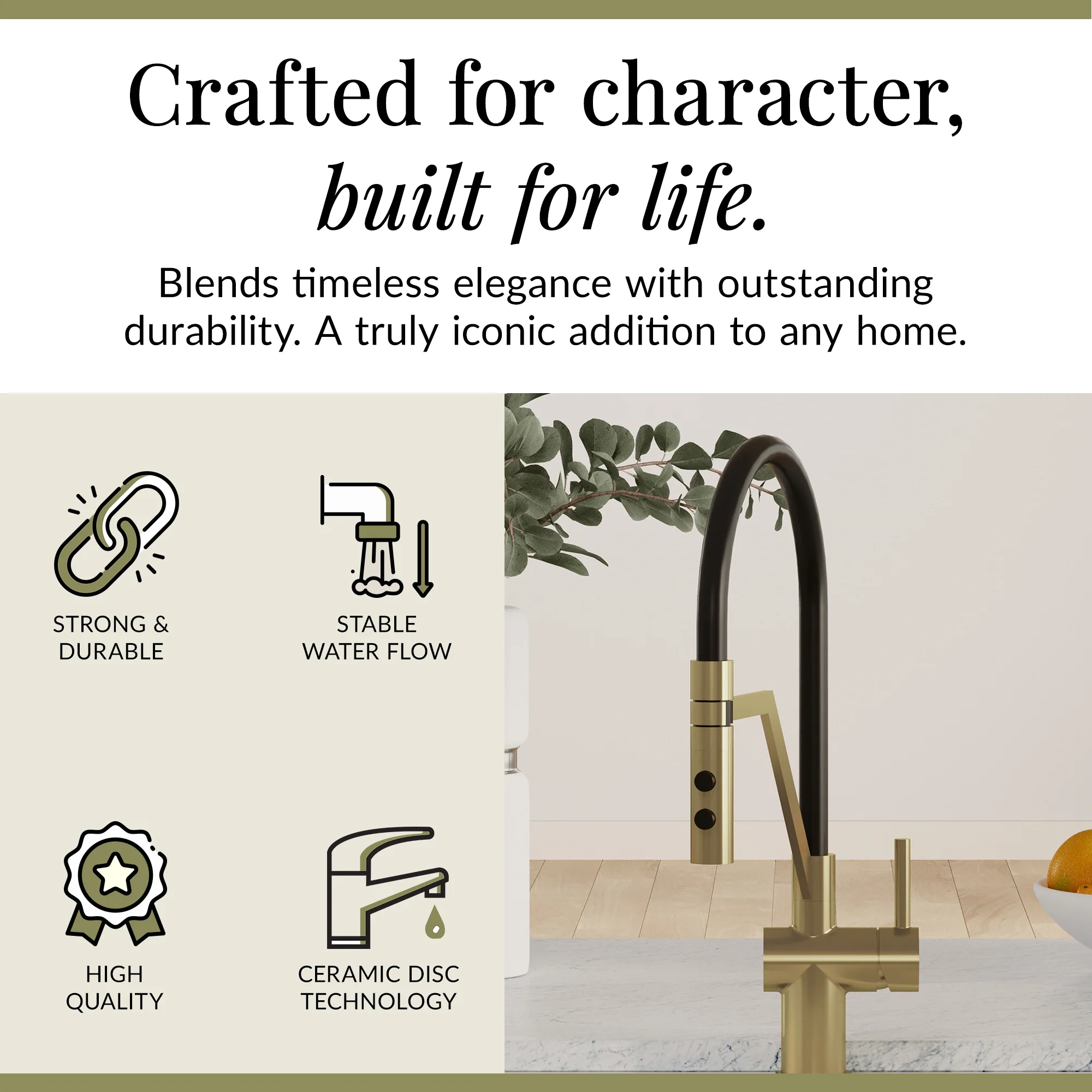 Rana Kitchen Mono Mixer Tap with Multiple Finish and Handle Options Available - Image 59