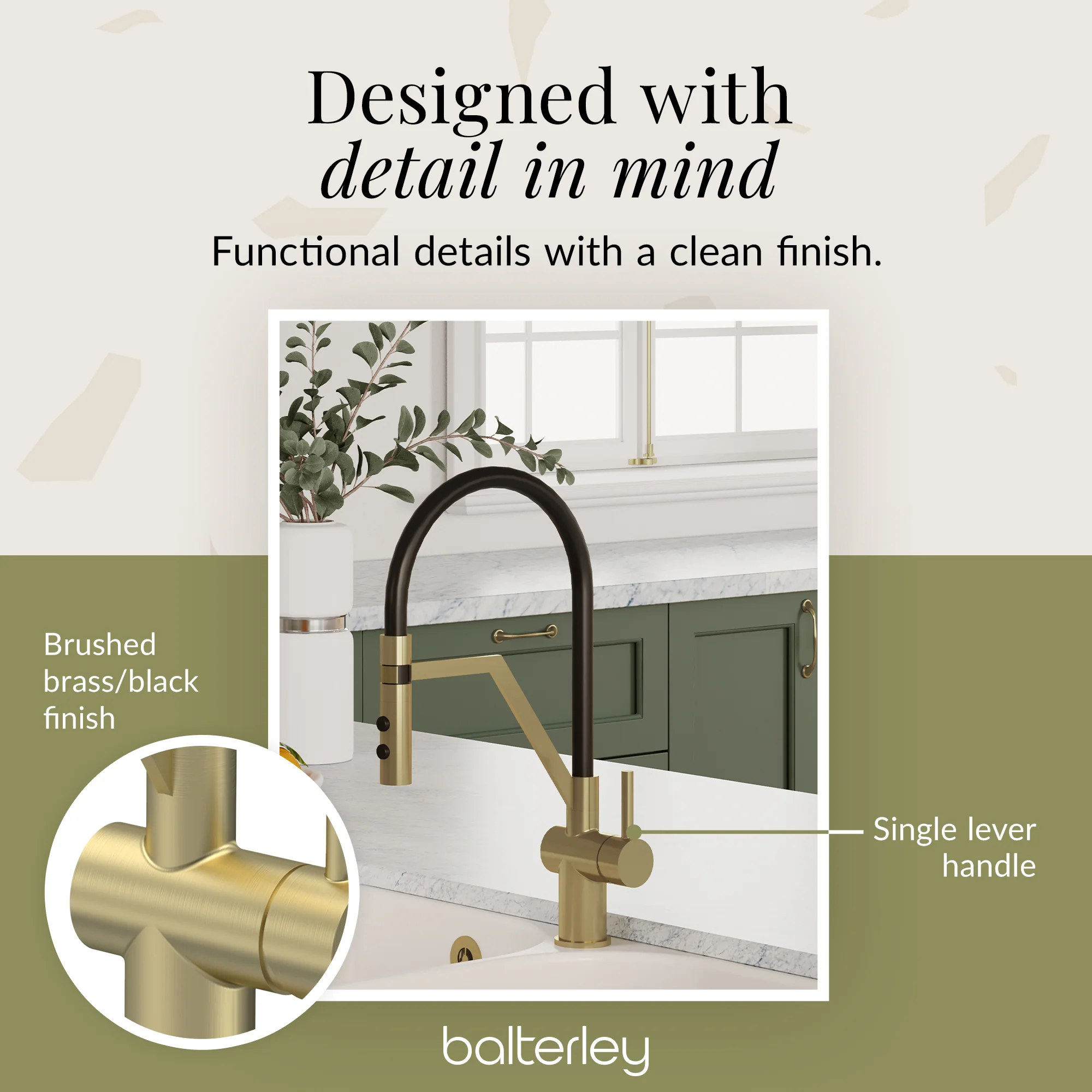 Rana Kitchen Mono Mixer Tap with Multiple Finish and Handle Options Available - Image 62