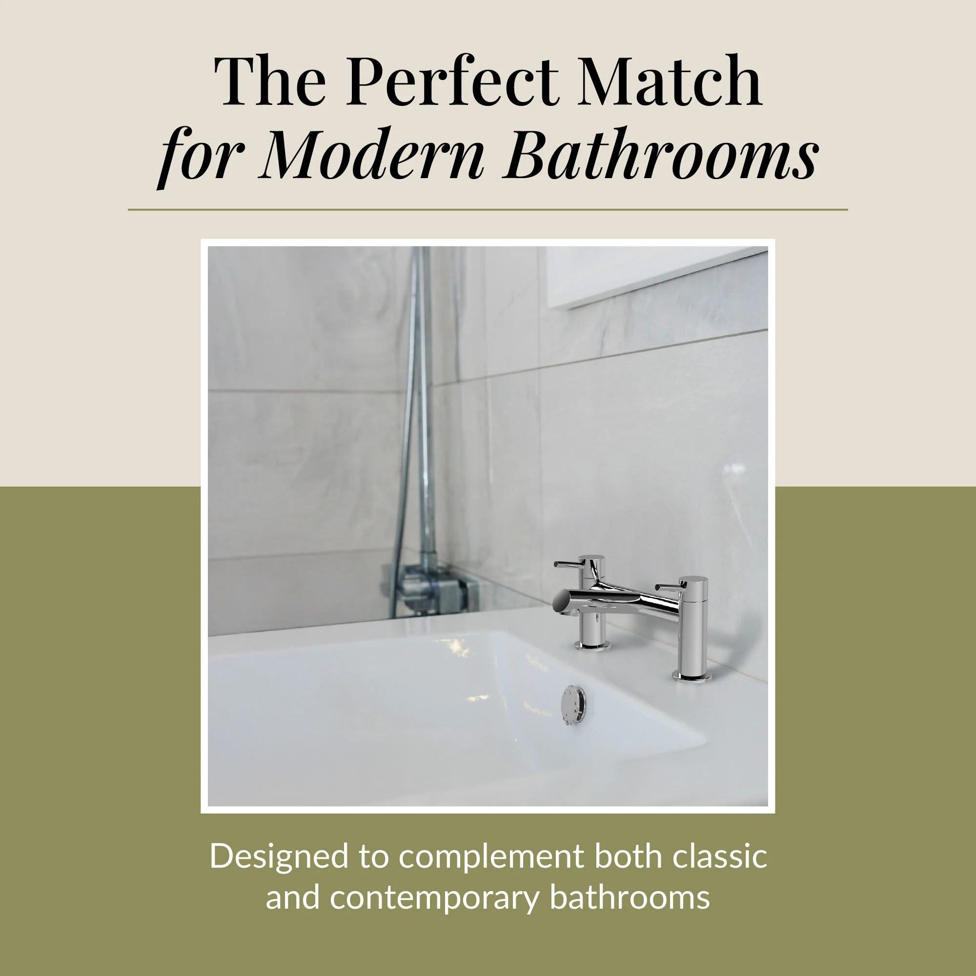 Wetley Minimalist Round Deck Mounted Bath Filler Tap - Choice of Finish - Image 9