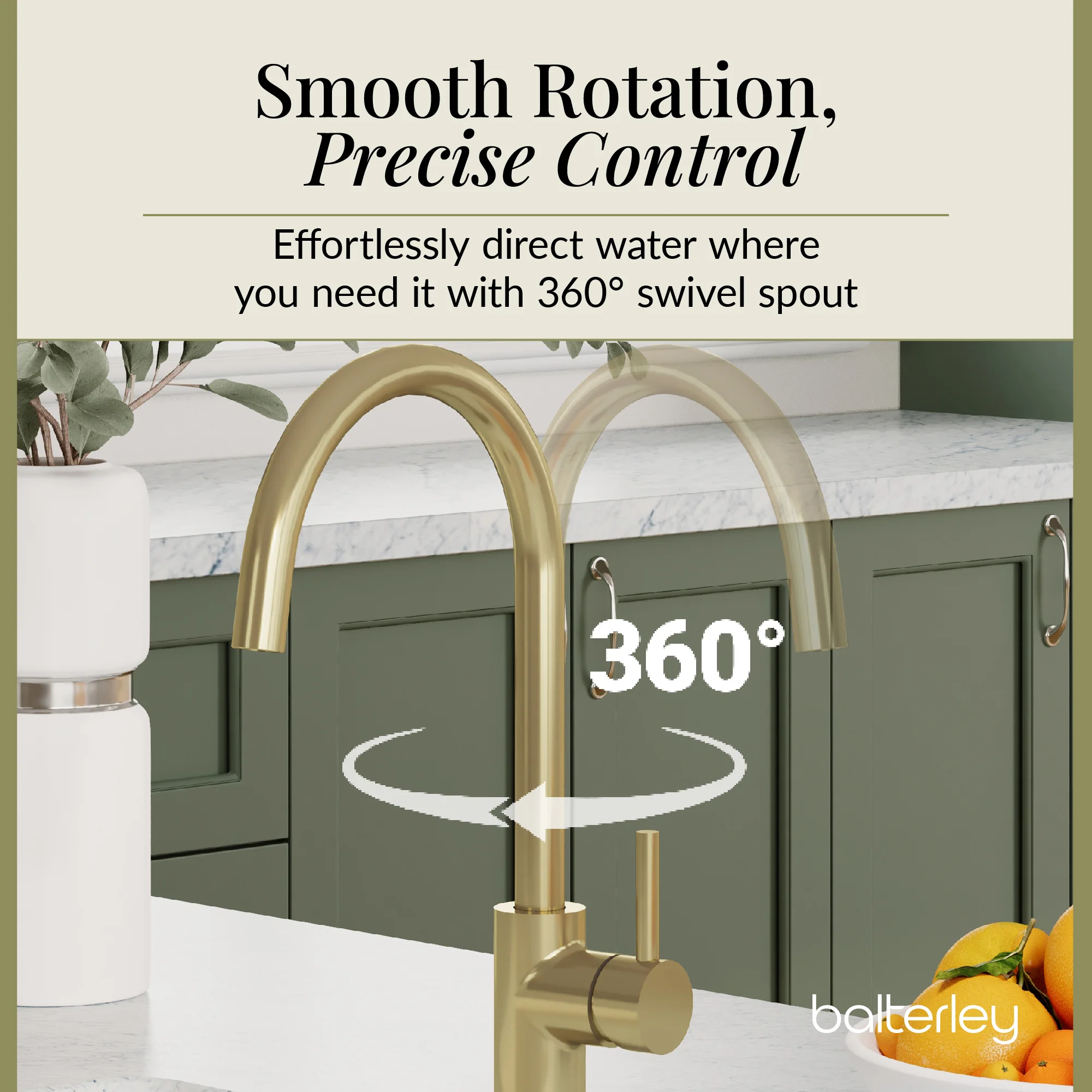Lacerta Kitchen Mono Mixer Tap - Multiple Finish and Handle Options Available - Image 41