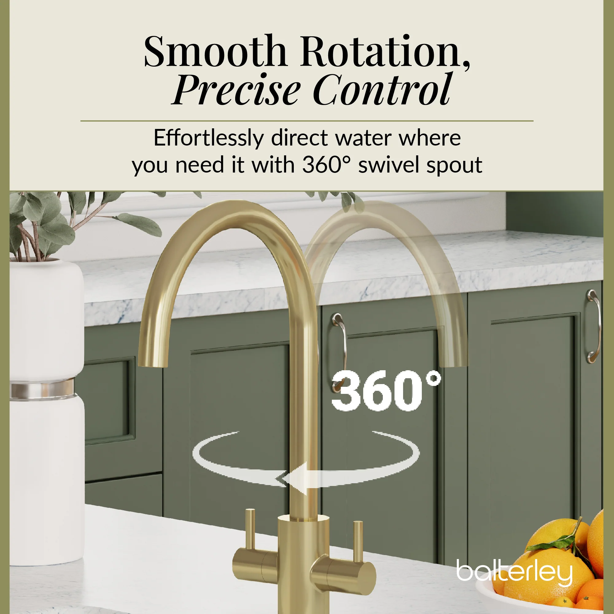 Lacerta Kitchen Mono Mixer Tap - Multiple Finish and Handle Options Available - Image 51