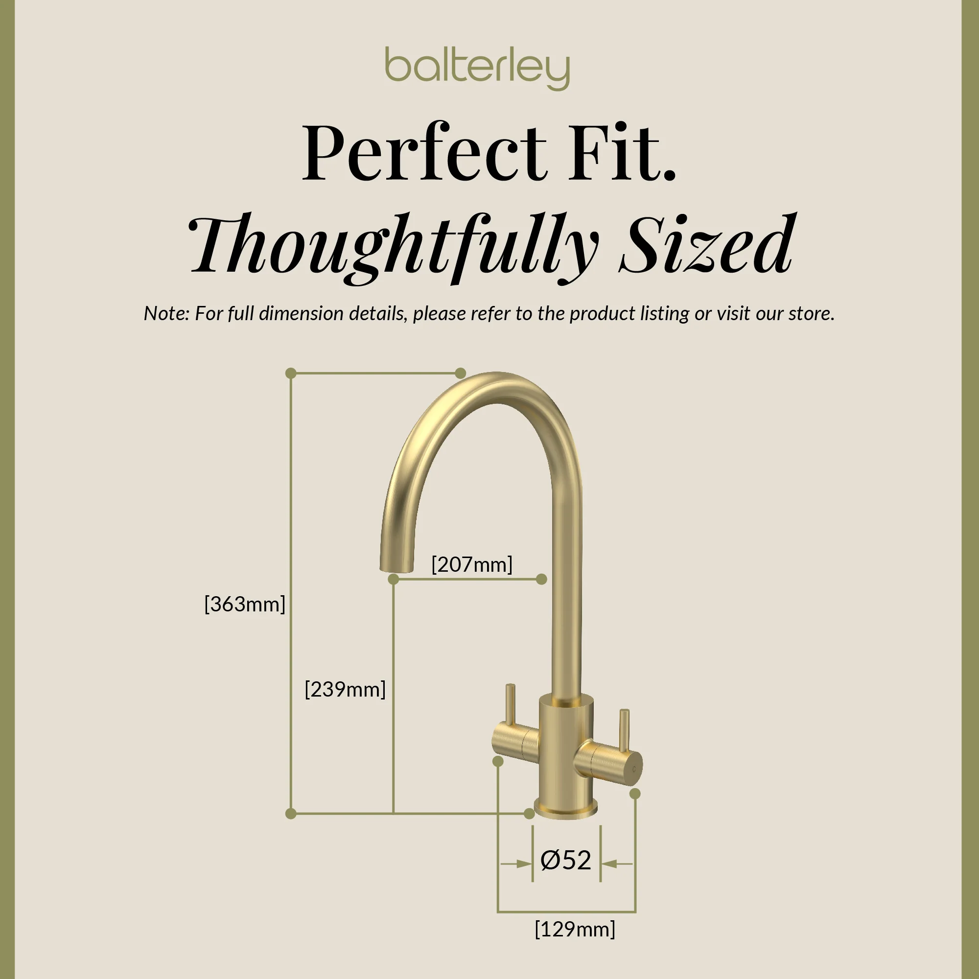 Lacerta Kitchen Mono Mixer Tap - Multiple Finish and Handle Options Available - Image 52