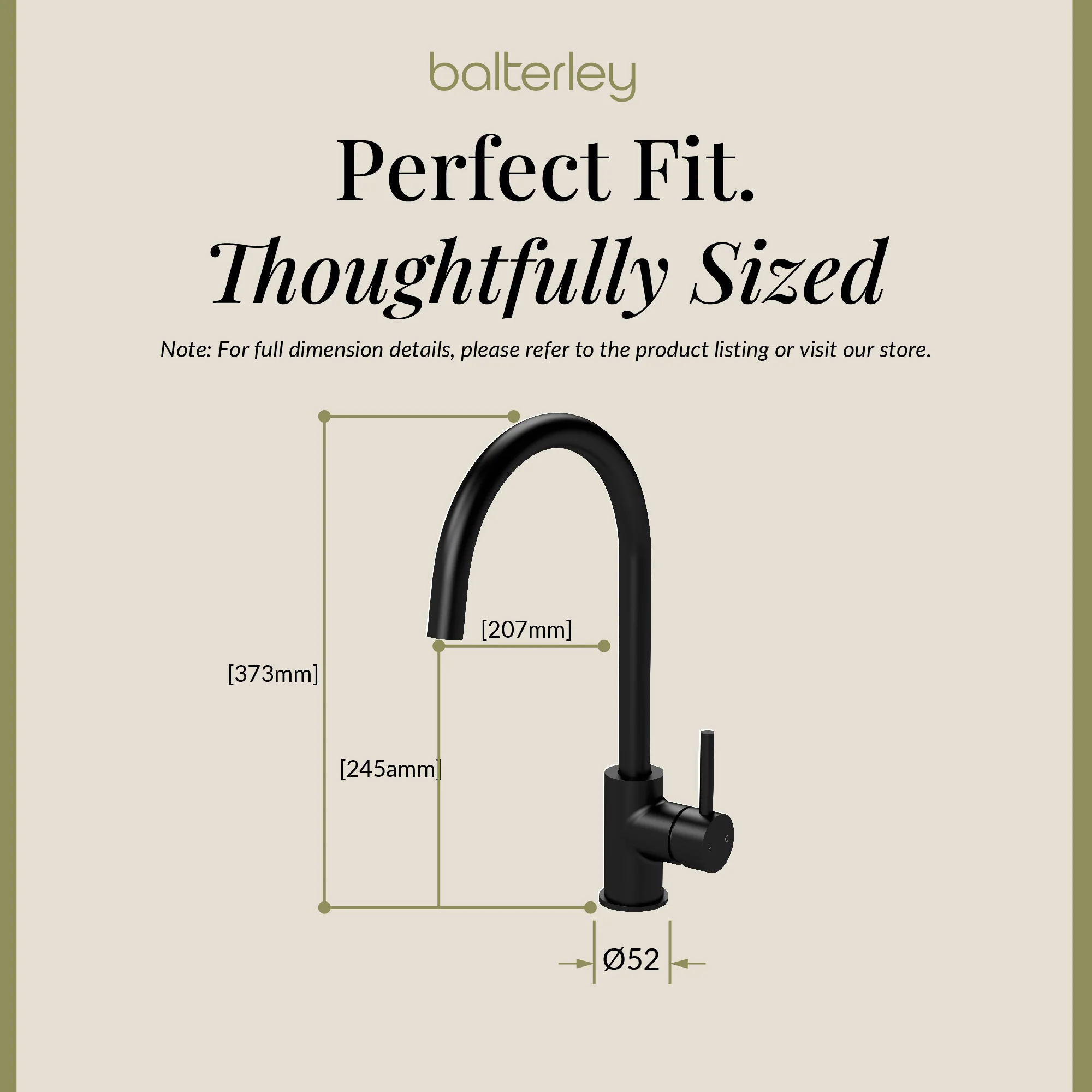 Lacerta Kitchen Mono Mixer Tap - Multiple Finish and Handle Options Available - Image 73