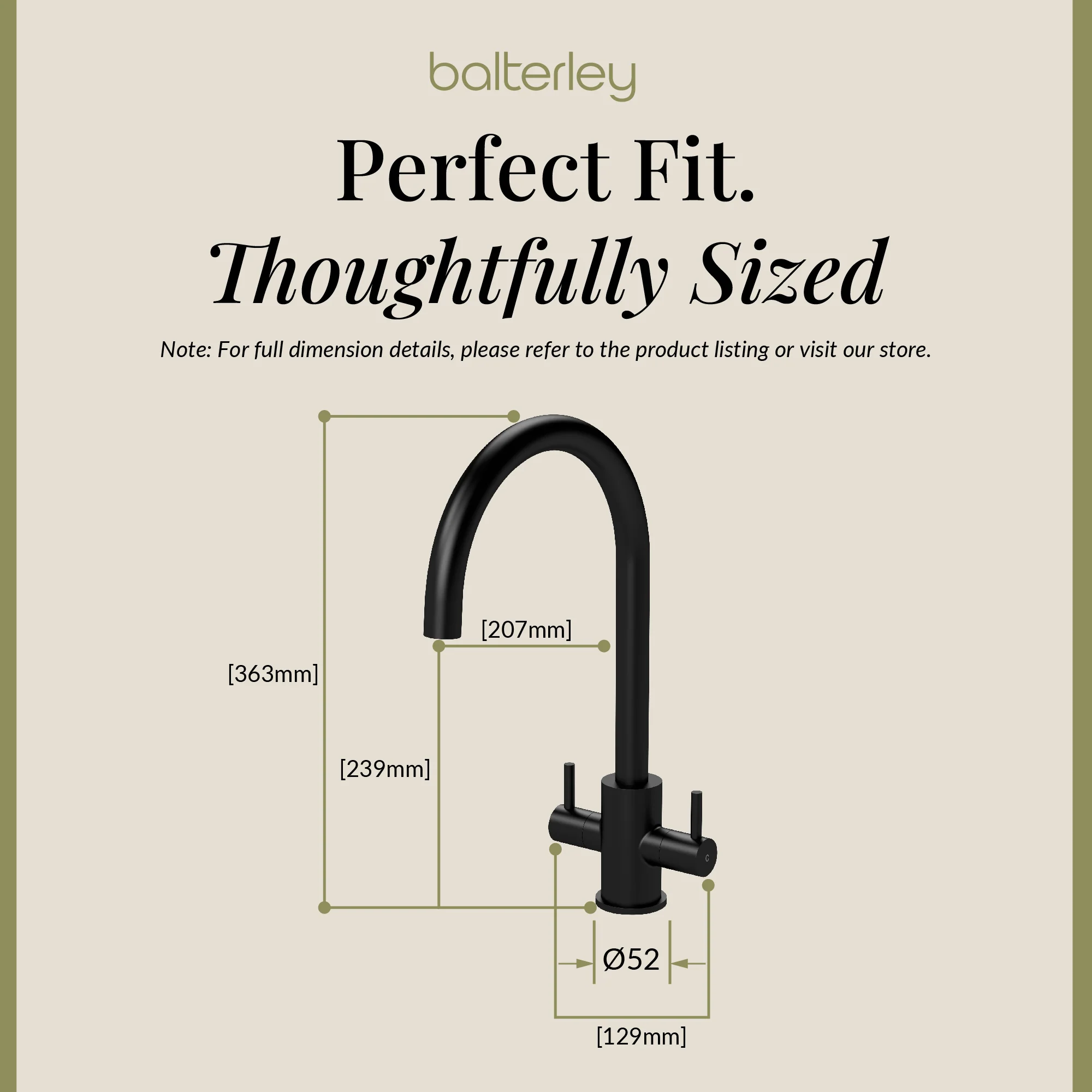 Lacerta Kitchen Mono Mixer Tap - Multiple Finish and Handle Options Available - Image 80