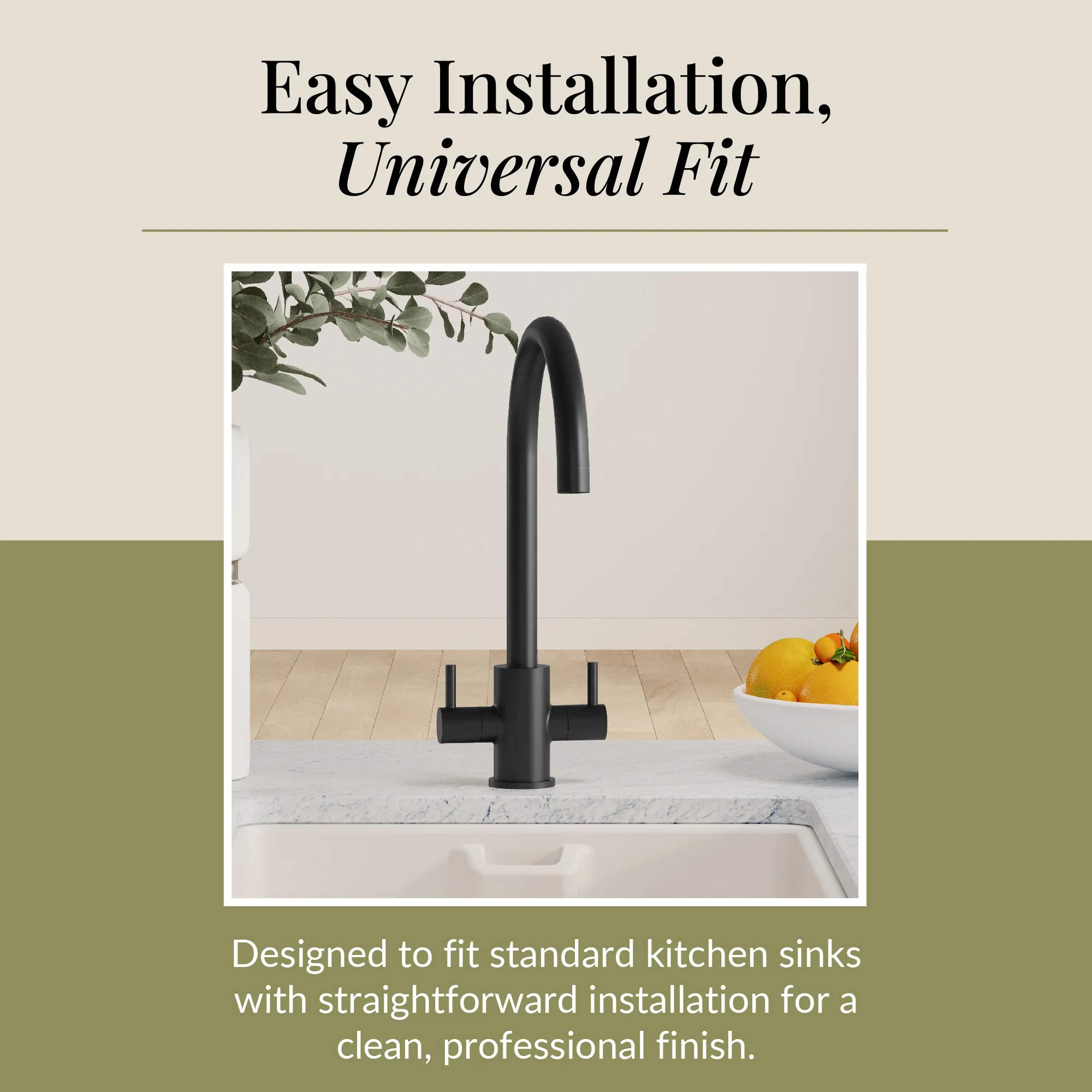 Lacerta Kitchen Mono Mixer Tap - Multiple Finish and Handle Options Available - Image 83