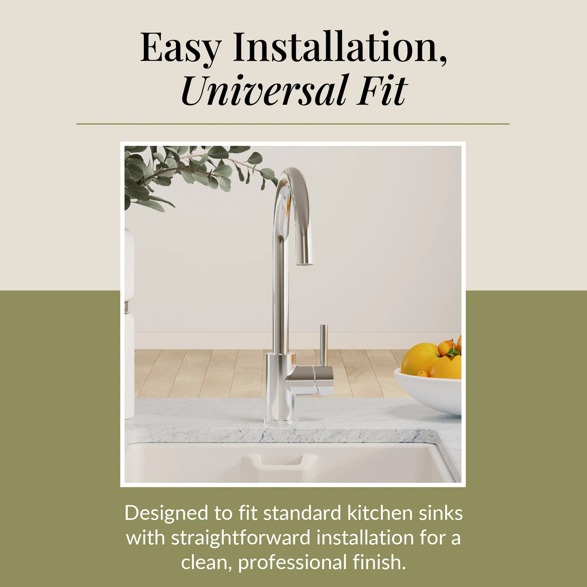 Lacerta Kitchen Mono Mixer Tap - Multiple Finish and Handle Options Available - Image 90