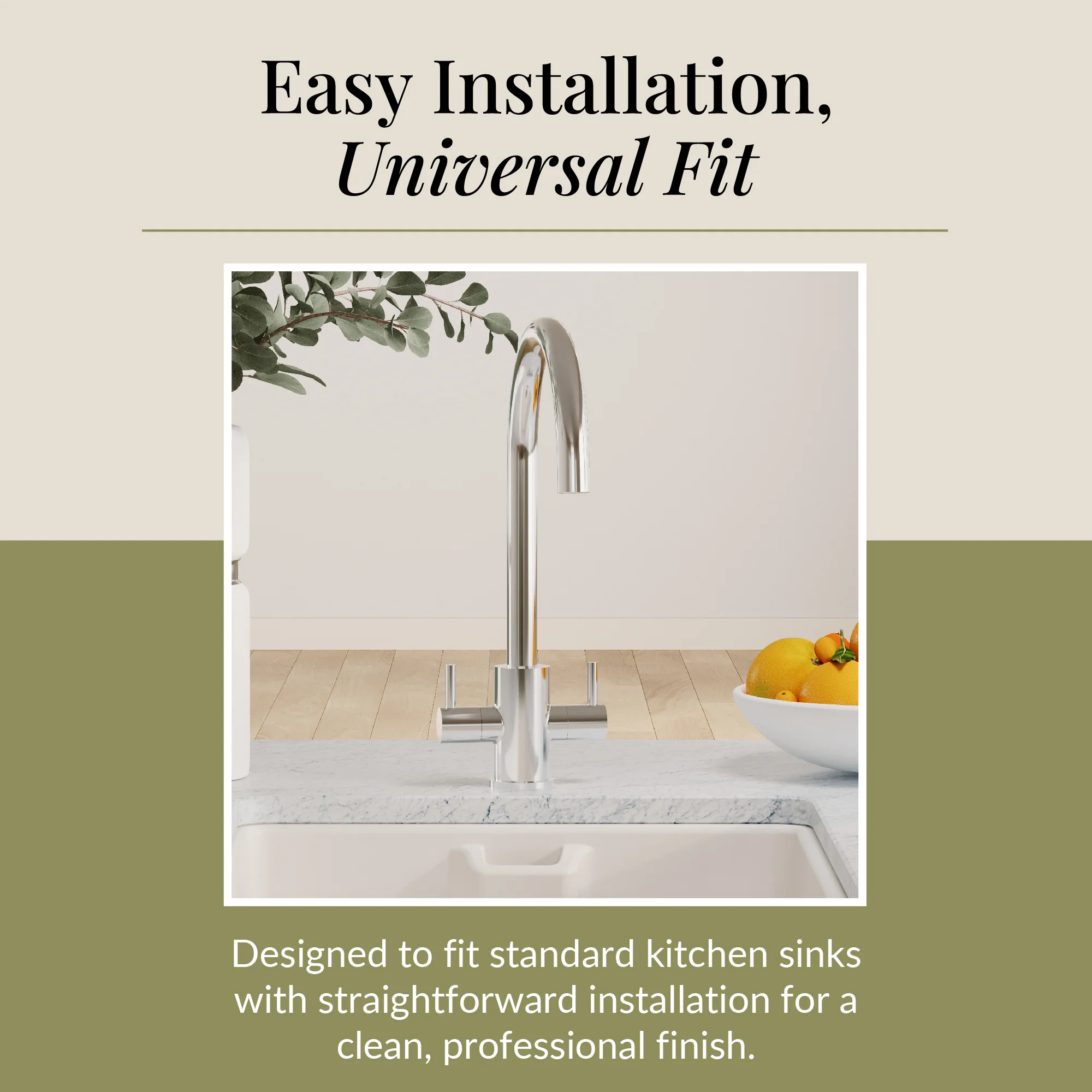 Lacerta Kitchen Mono Mixer Tap - Multiple Finish and Handle Options Available - Image 96