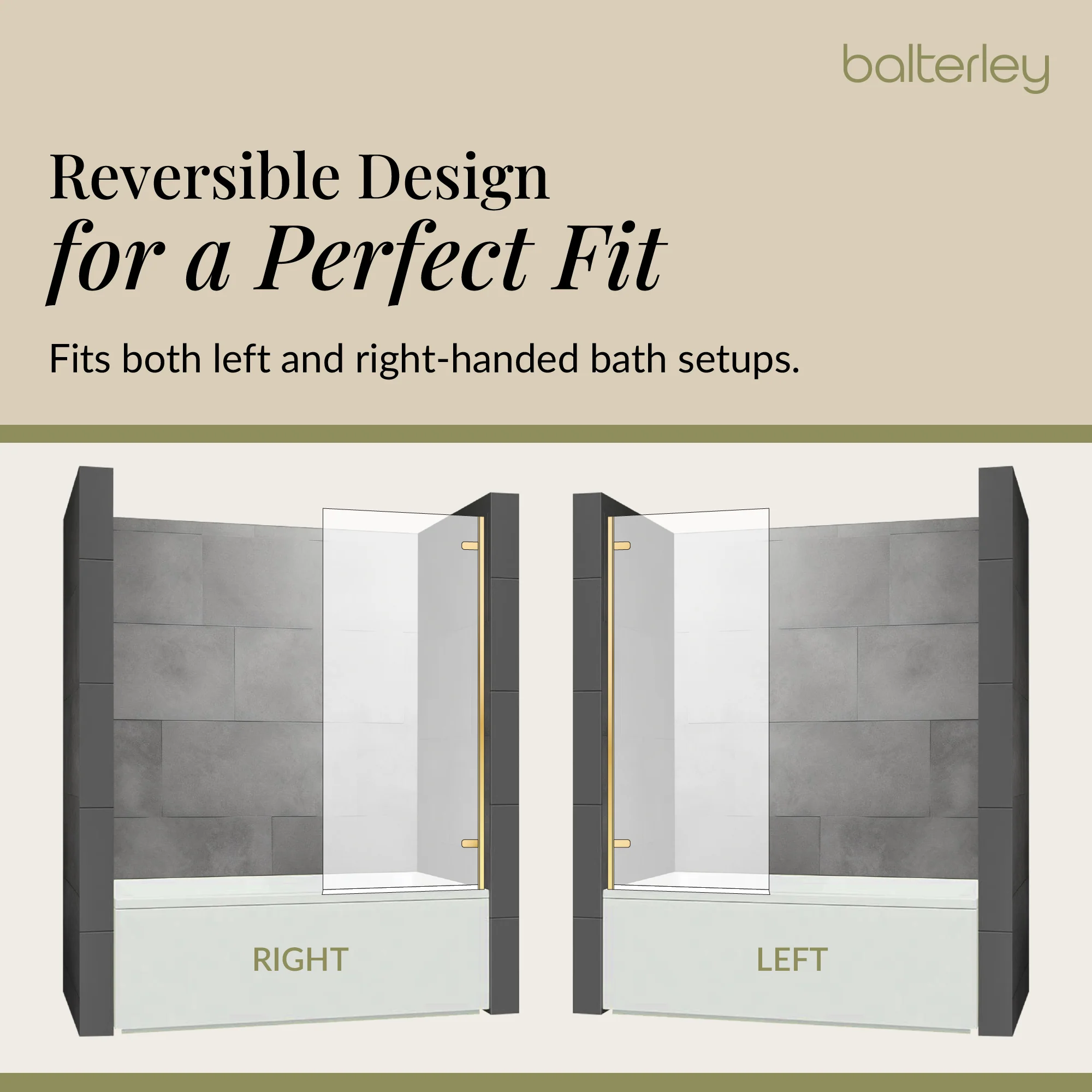 Modern Square Bath Shower Screen - Choice of Style and Finish - Image 25