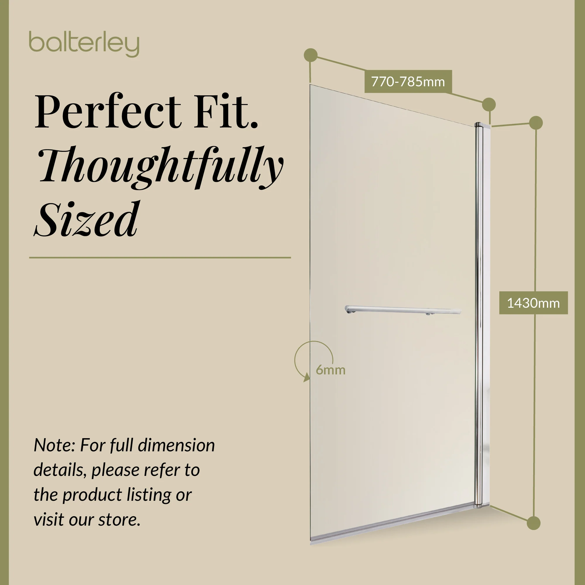 Modern Square Bath Shower Screen - Choice of Style and Finish - Image 33