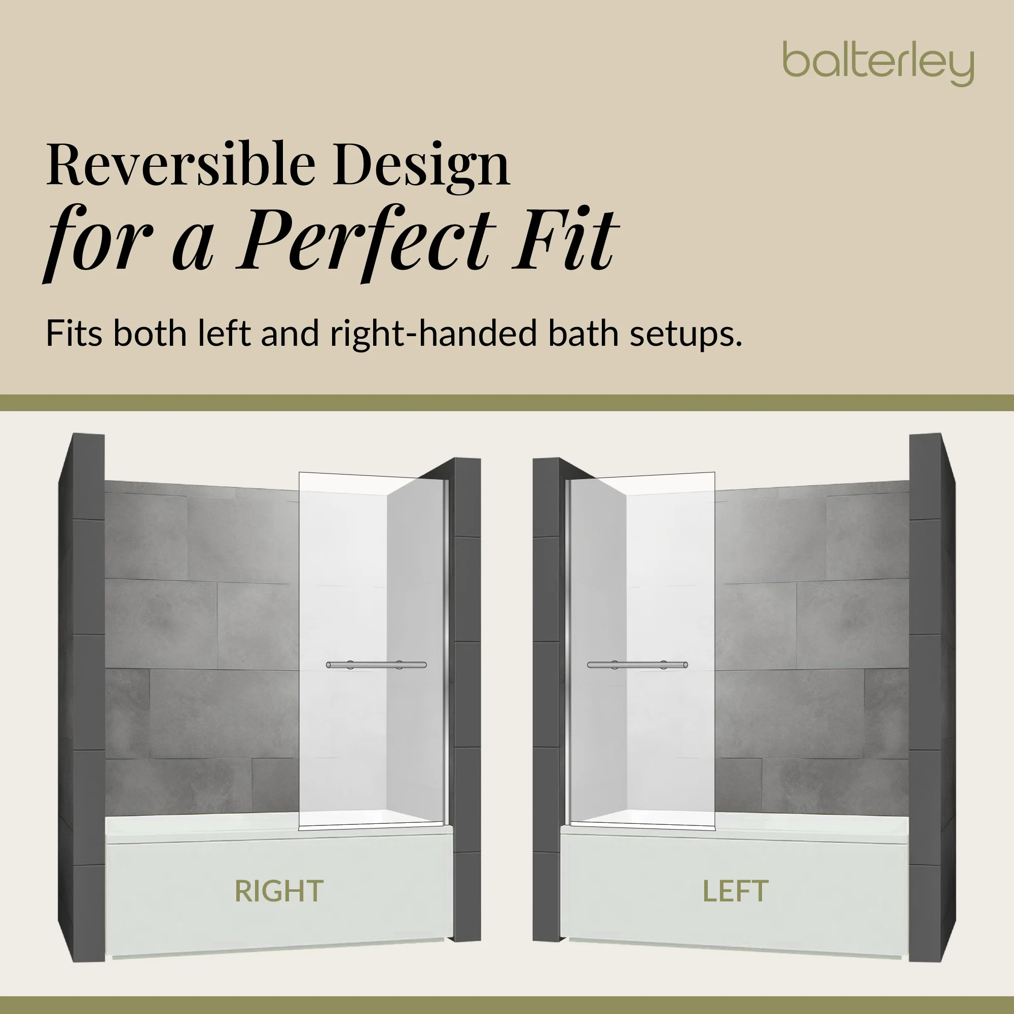 Modern Square Bath Shower Screen - Choice of Style and Finish - Image 34