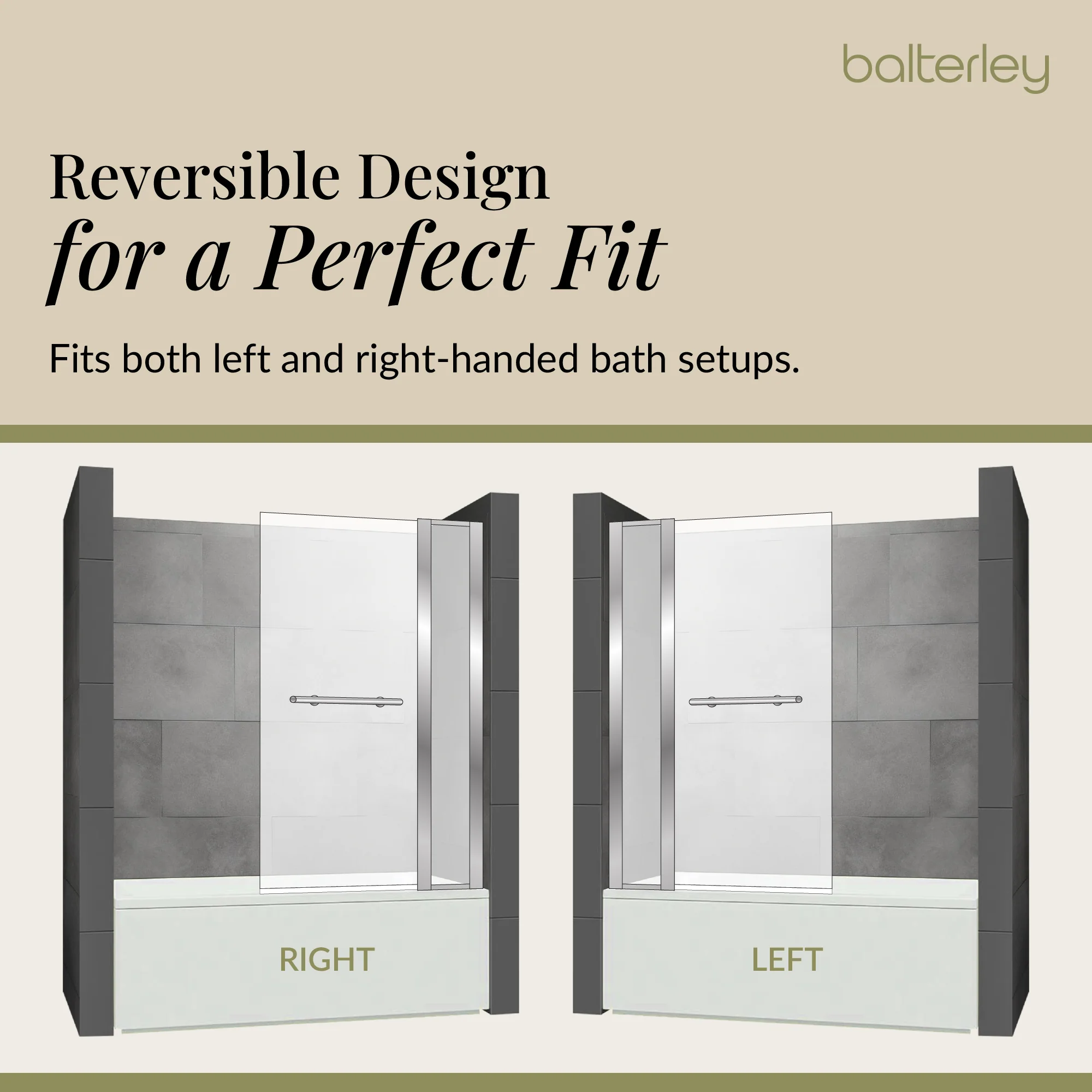 Modern Square Bath Shower Screen - Choice of Style and Finish - Image 41