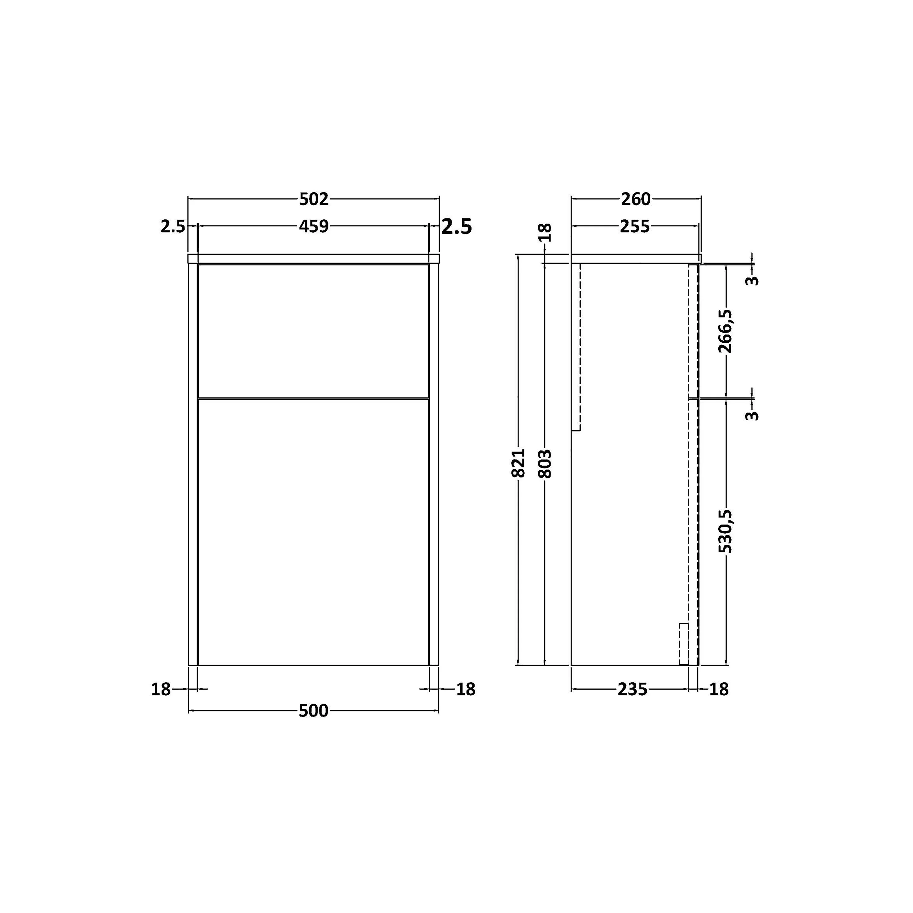 Power Floor Standing Cloakroom Bundle - Vanity, WC Unit, Toilet & Tap - Image 34
