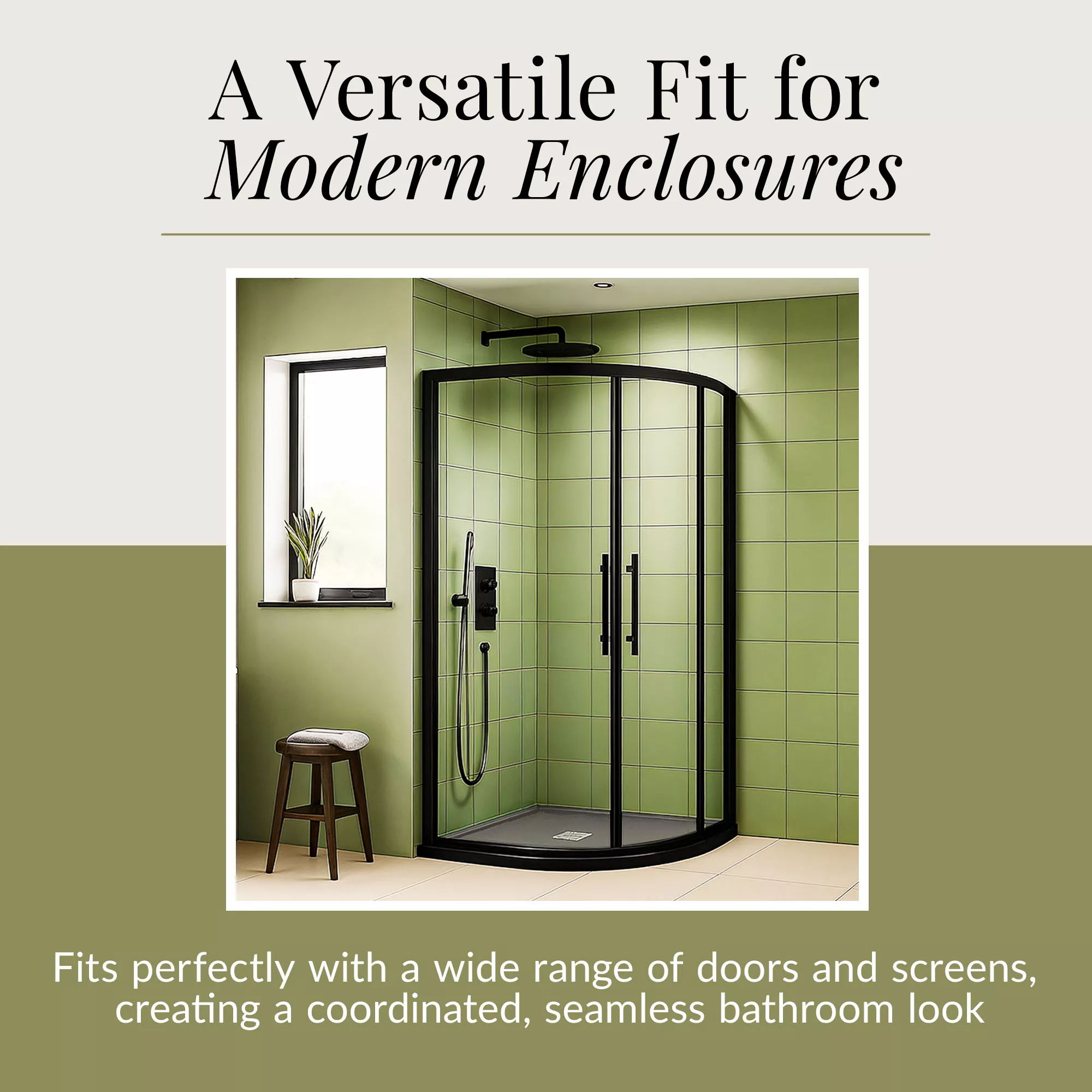Premium Slimline Quadrant Shower Tray - Multiple Sizes and Finishes - Image 36