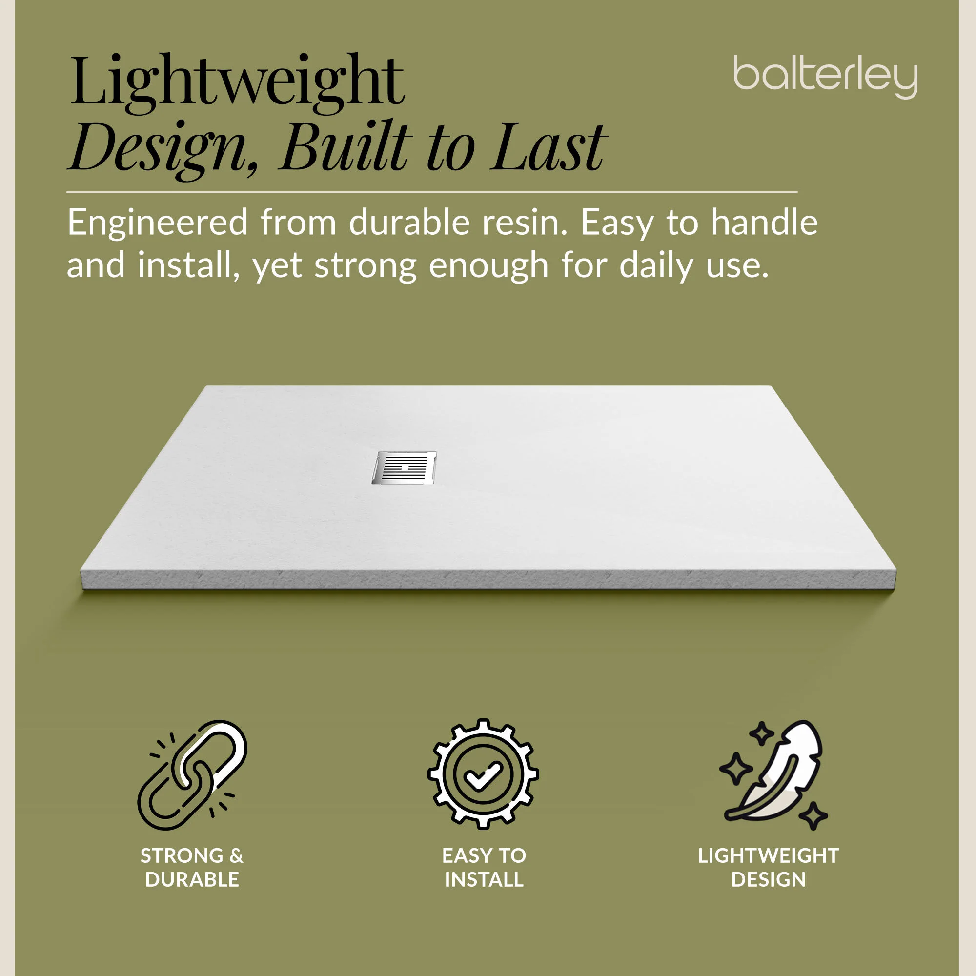 Premium Slimline Rectangular Shower Tray - Multiple Sizes and Finishes - Image 31