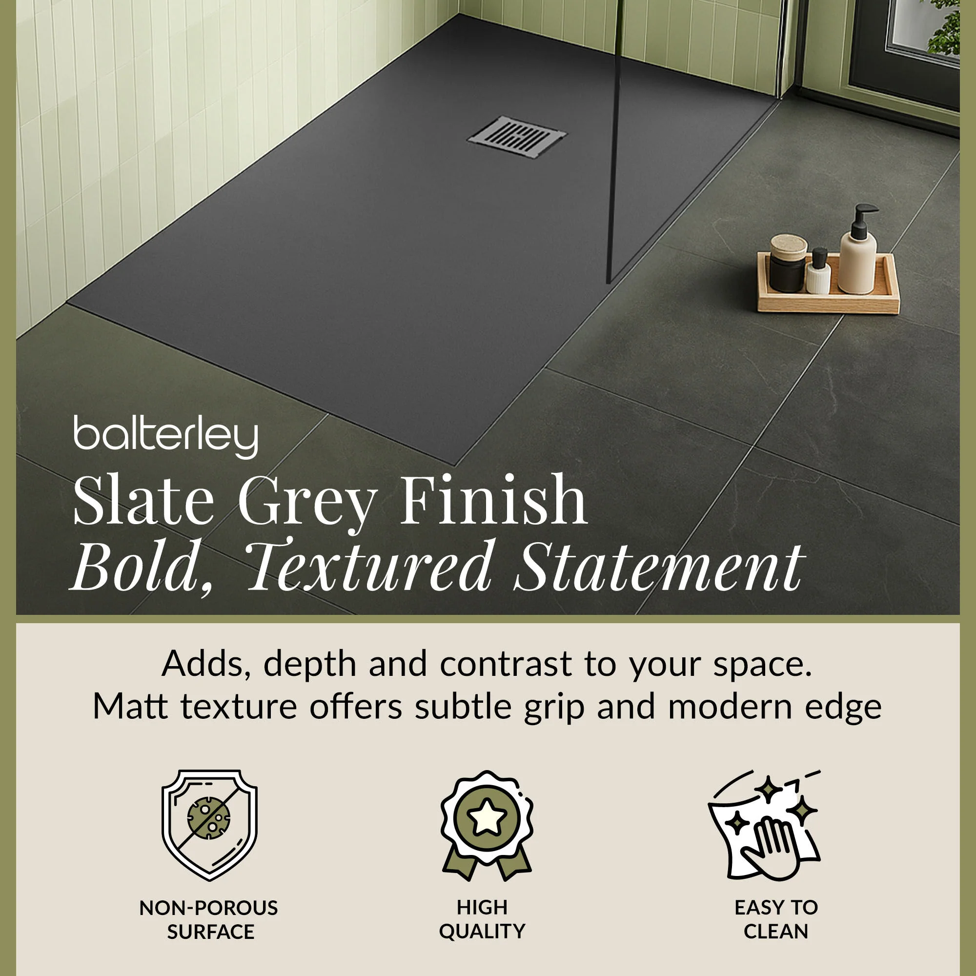 Premium Slimline Rectangular Shower Tray - Multiple Sizes and Finishes - Image 36