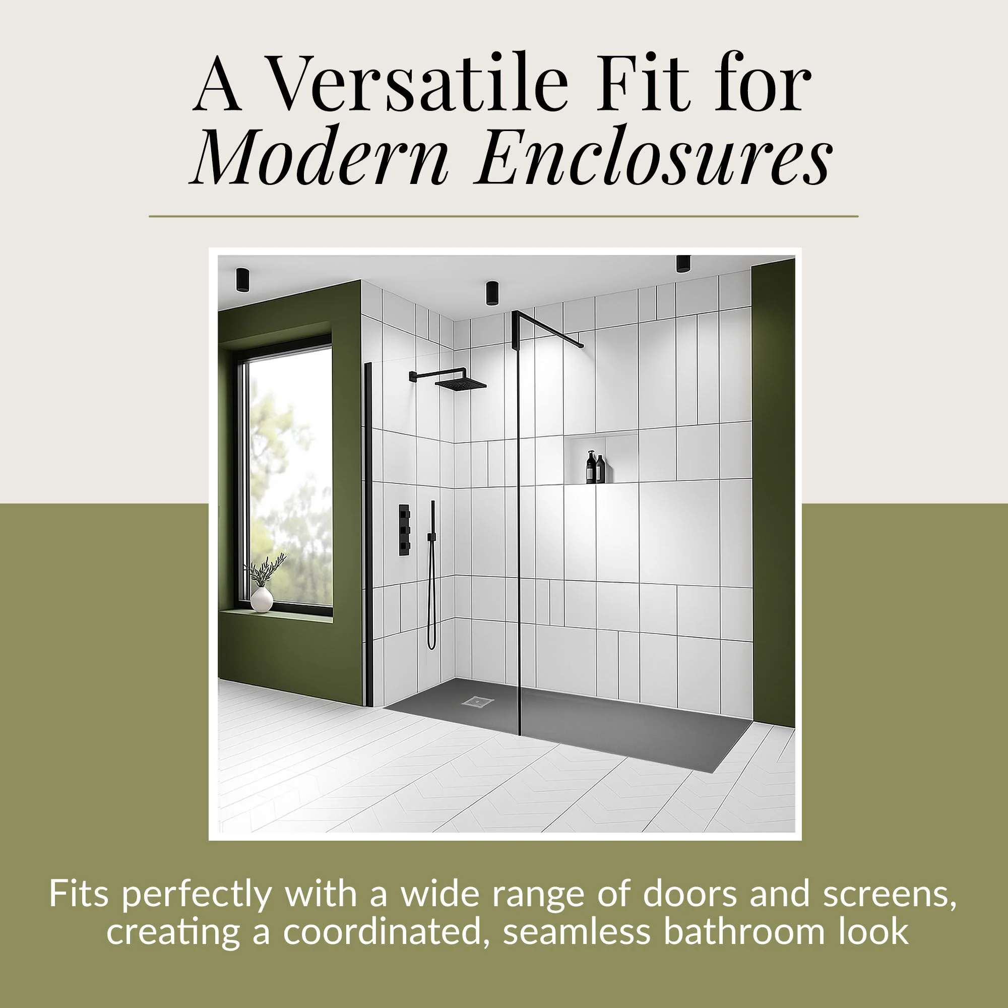 Premium Slimline Rectangular Shower Tray - Multiple Sizes and Finishes - Image 38