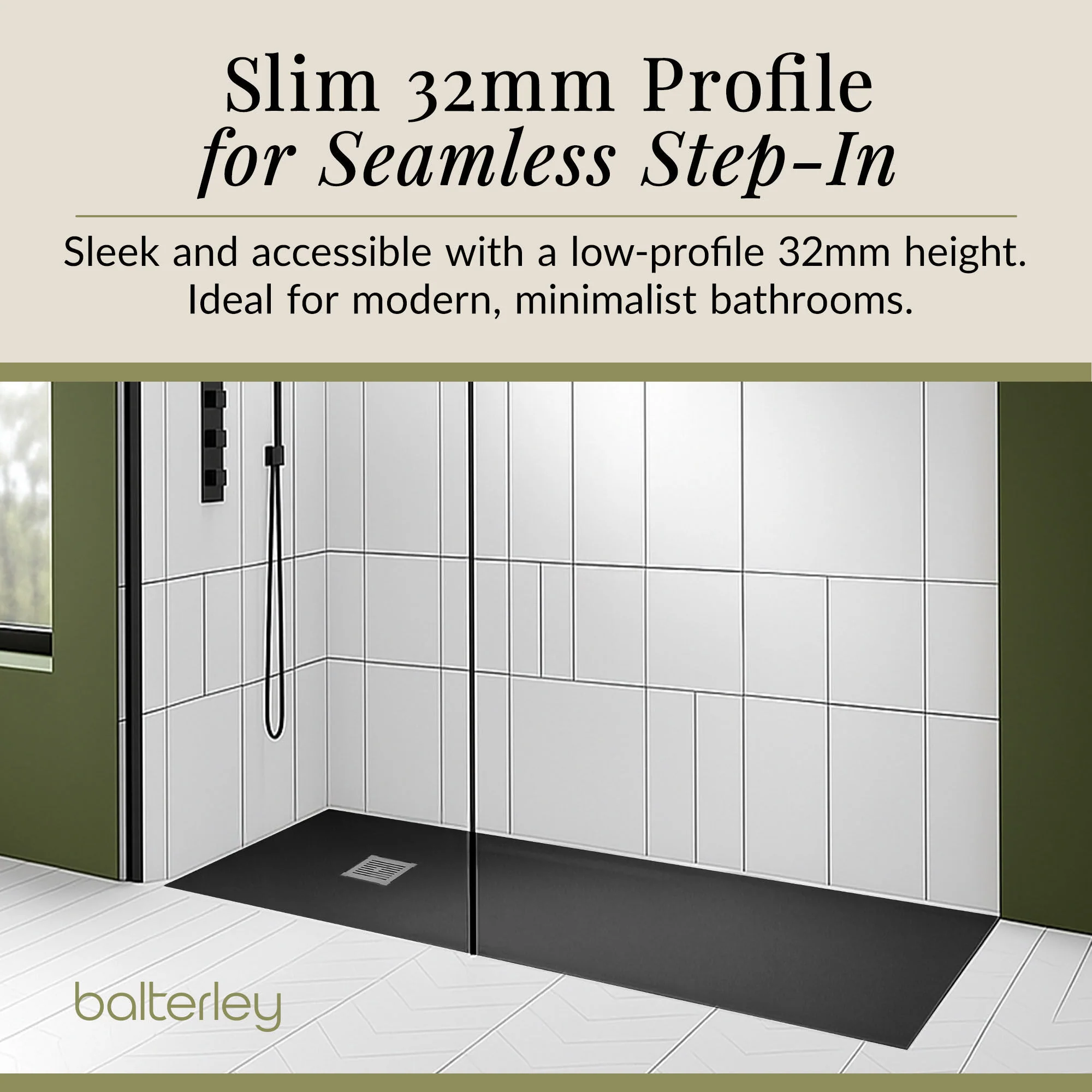 Premium Slimline Rectangular Shower Tray - Multiple Sizes and Finishes - Image 45