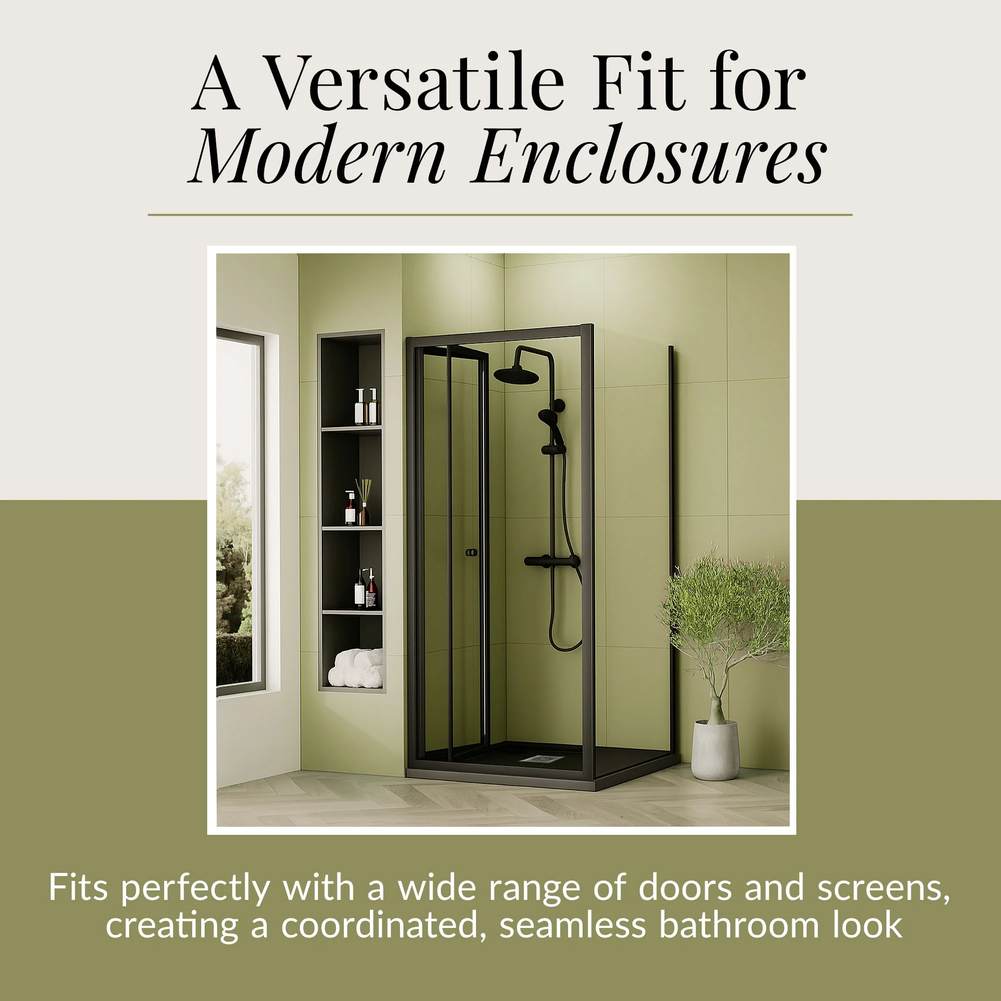 Ultra-Slim 32mm Low-Profile Square Shower Tray - Choice of Size and Finish - Image 41
