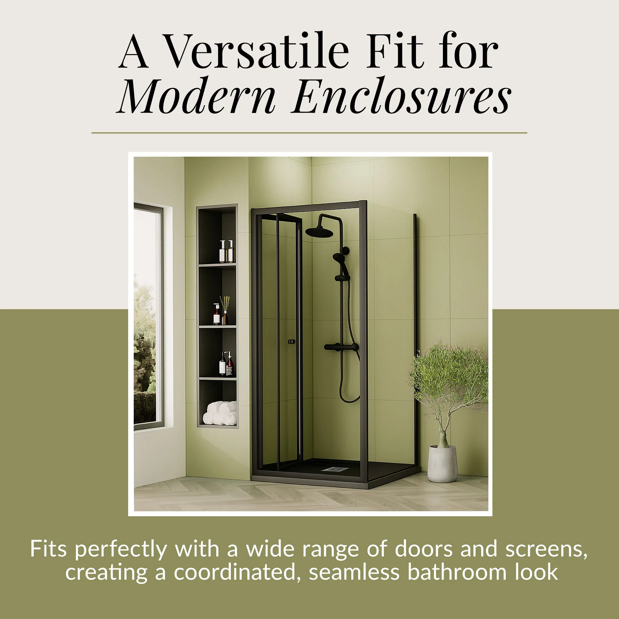 Ultra-Slim 32mm Low-Profile Square Shower Tray - Choice of Size and Finish - Image 45