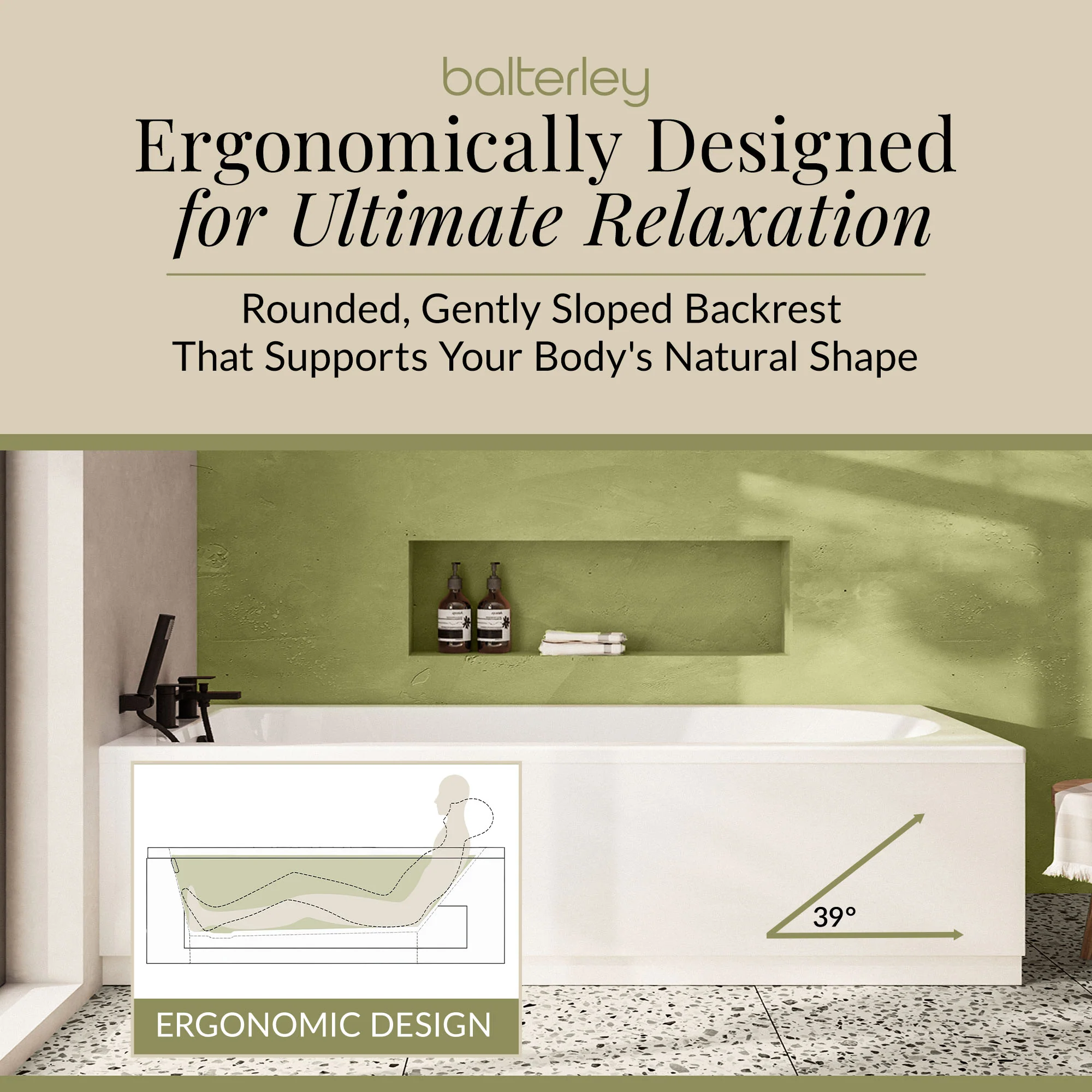 Round Single Ended Bath & Leg Set- Multiple Sizes Available - Image 13