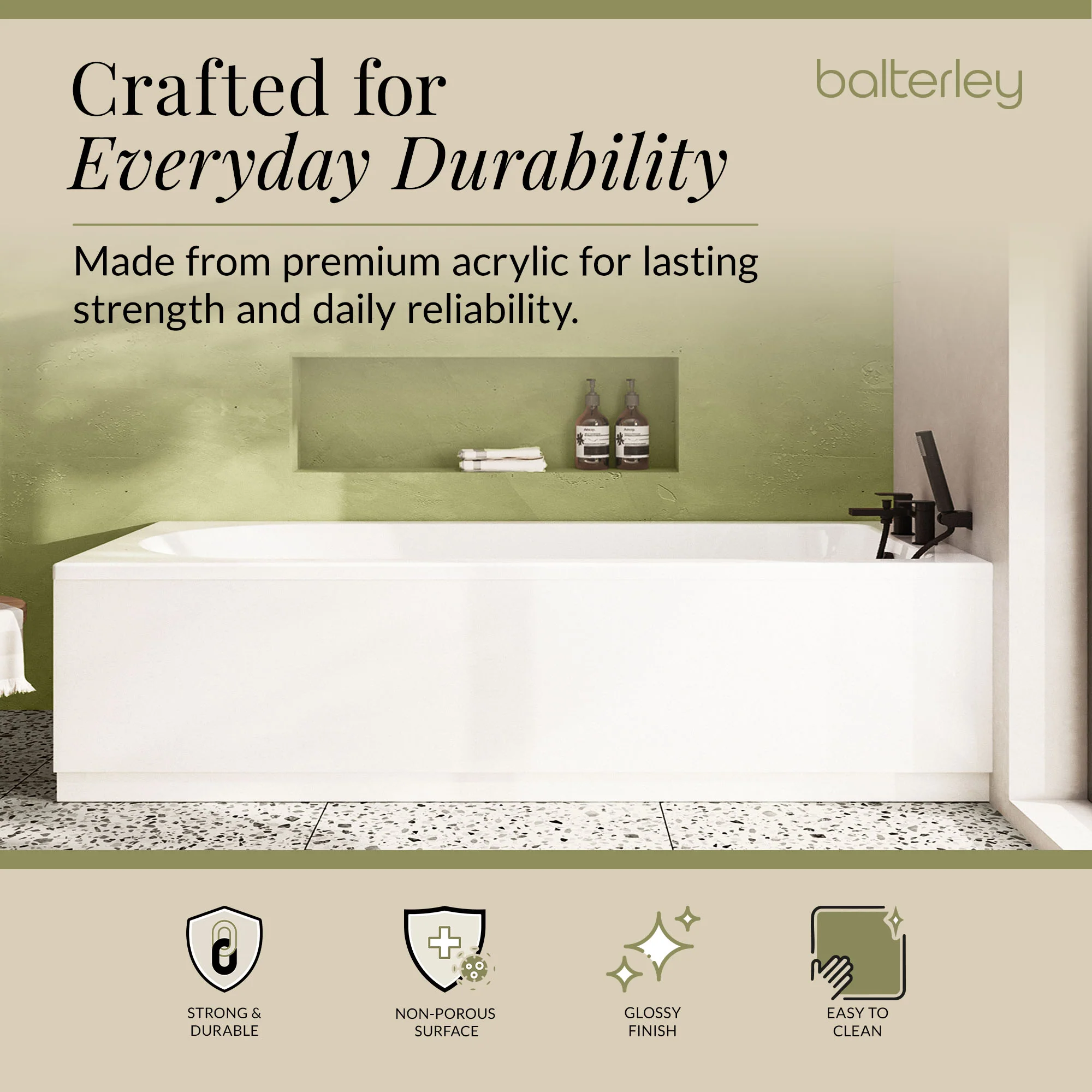 Round Single Ended Bath & Leg Set- Multiple Sizes Available - Image 16