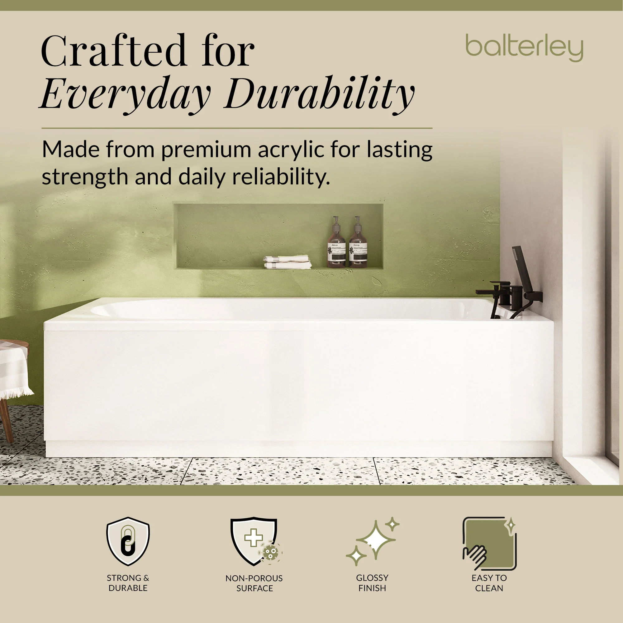 Round Single Ended Bath & Leg Set- Multiple Sizes Available - Image 41