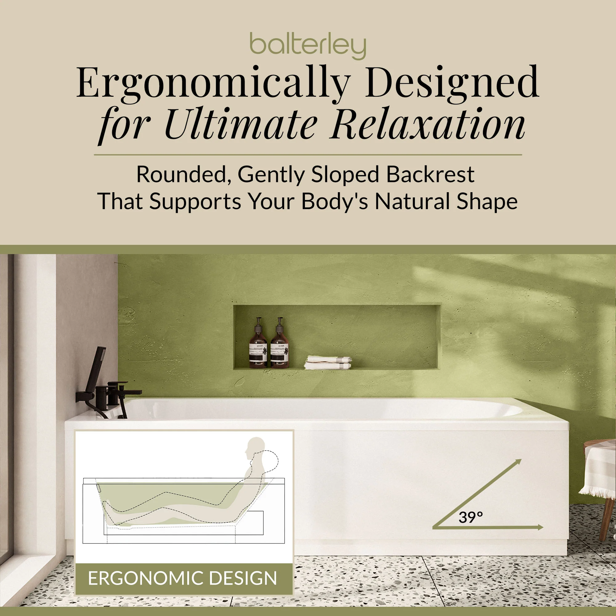 Round Single Ended Bath & Leg Set- Multiple Sizes Available - Image 5