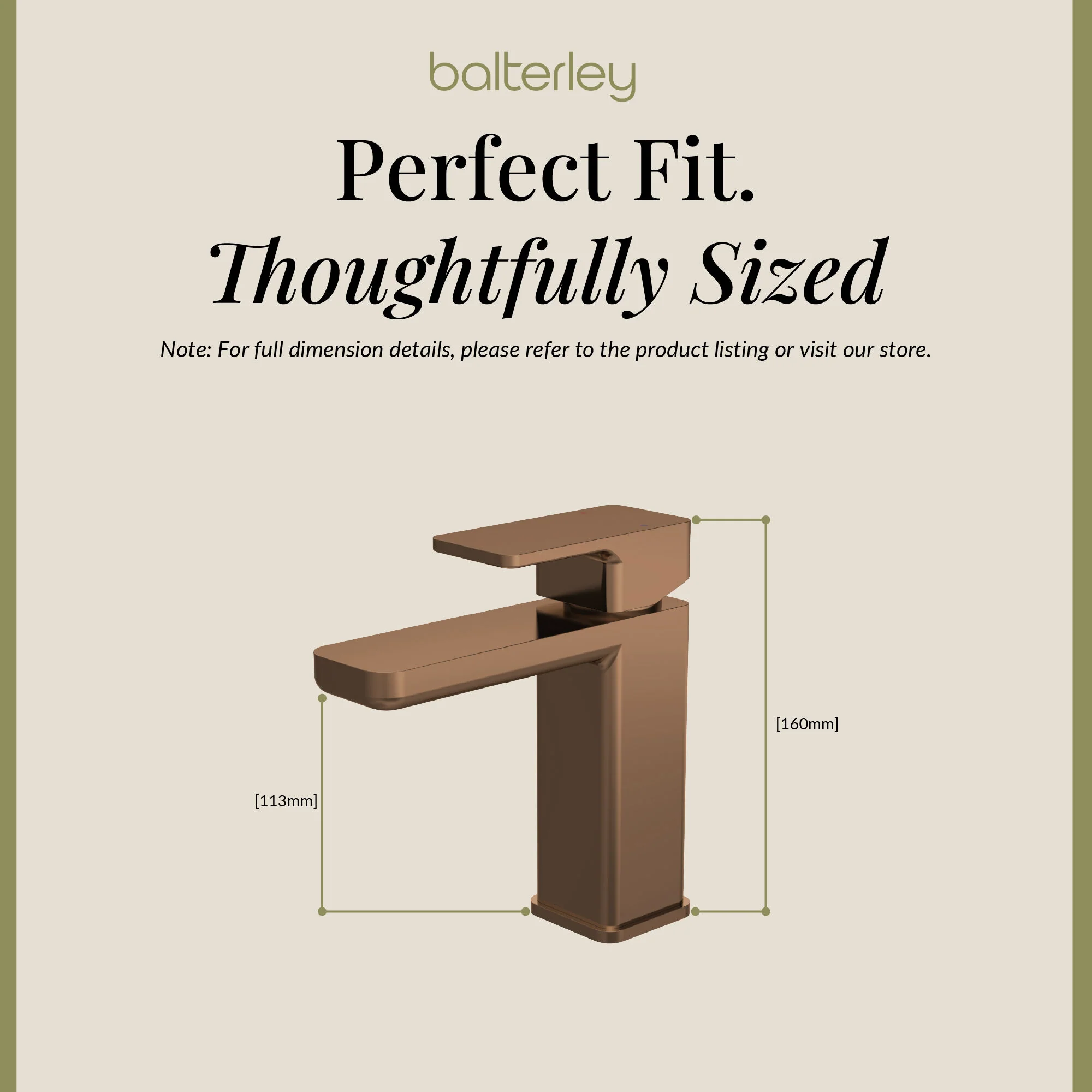 Swinscoe Square Mono Basin Mixer Tap with Push Button Waste – Choice of Finish - Image 12