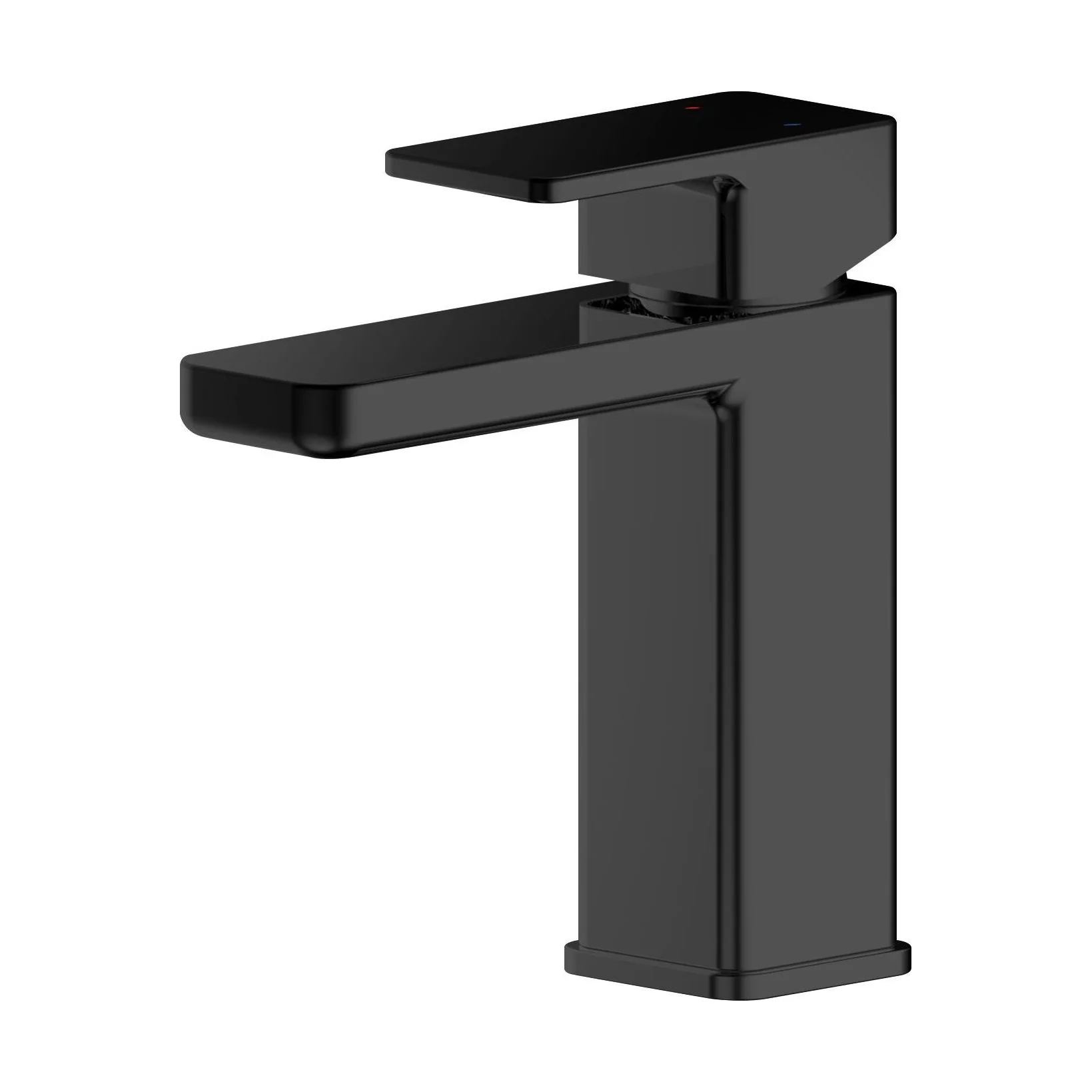 Swinscoe Square Mono Basin Mixer Tap with Push Button Waste – Choice of Finish - Image 3