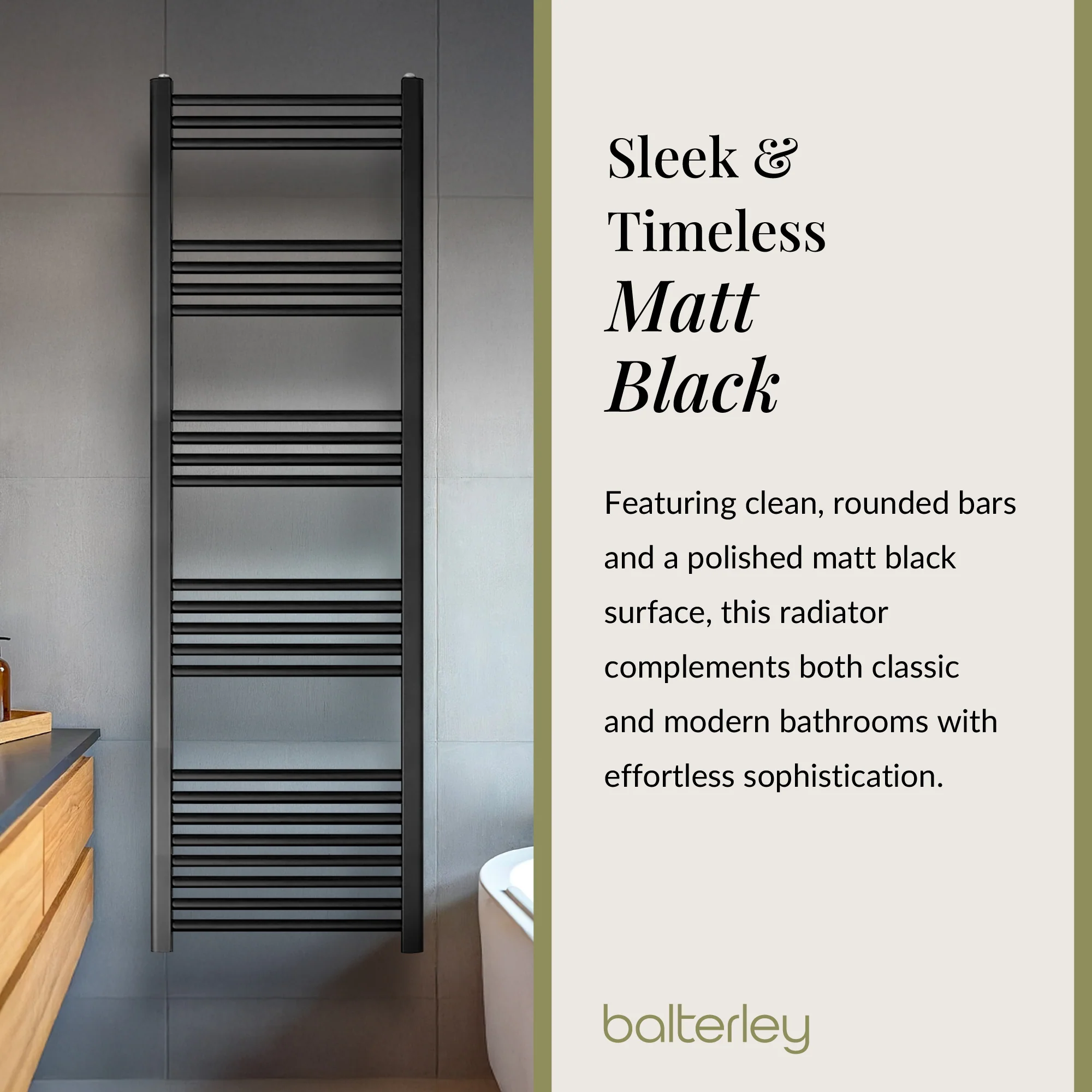 Straight Heated Rail Dual Fuel Towel Warmer, W: 500mm – Choice of Size & Finish - Image 101