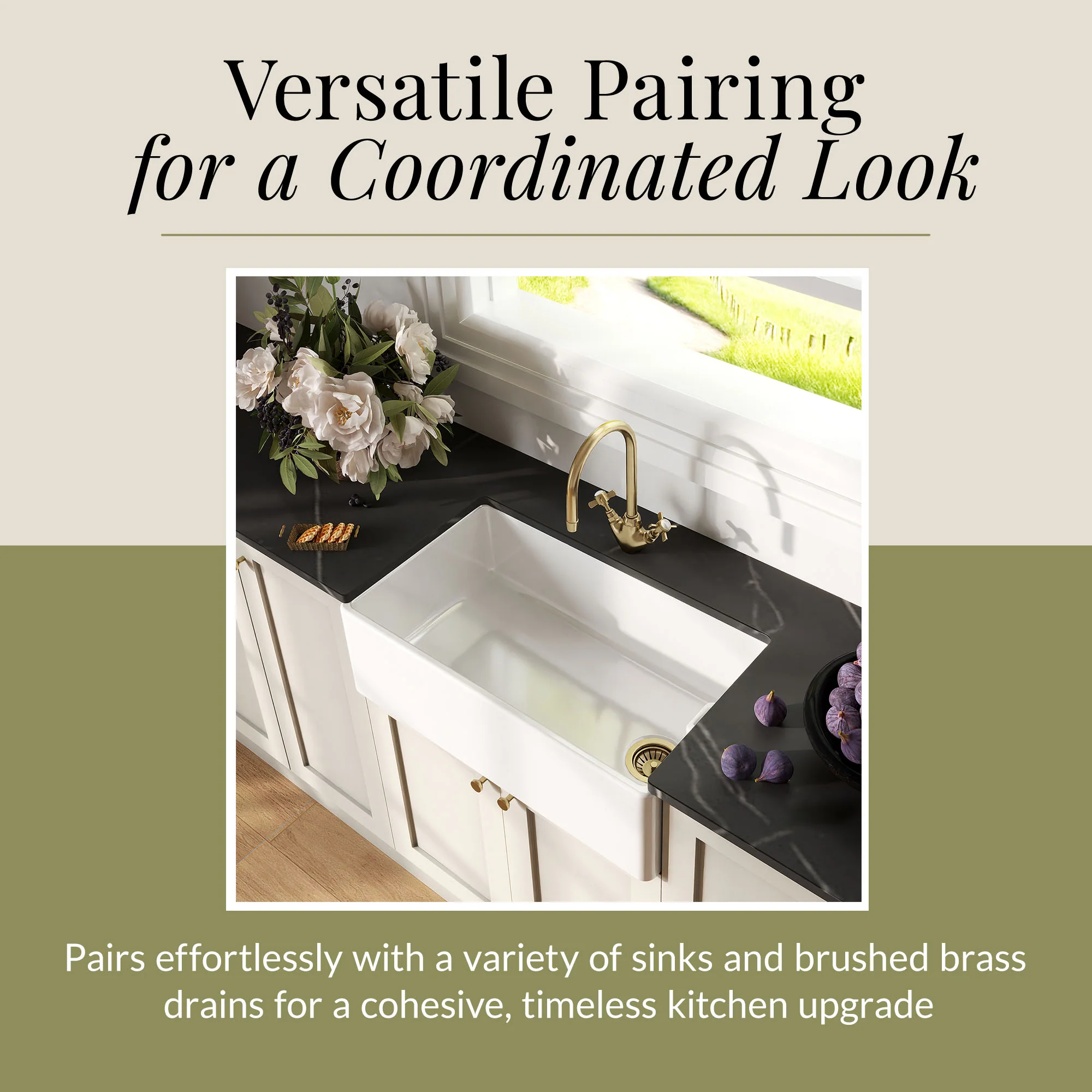 Traditional Mono Mixer Kitchen Tap - Multiple Handle and Finish Options Available - Image 30